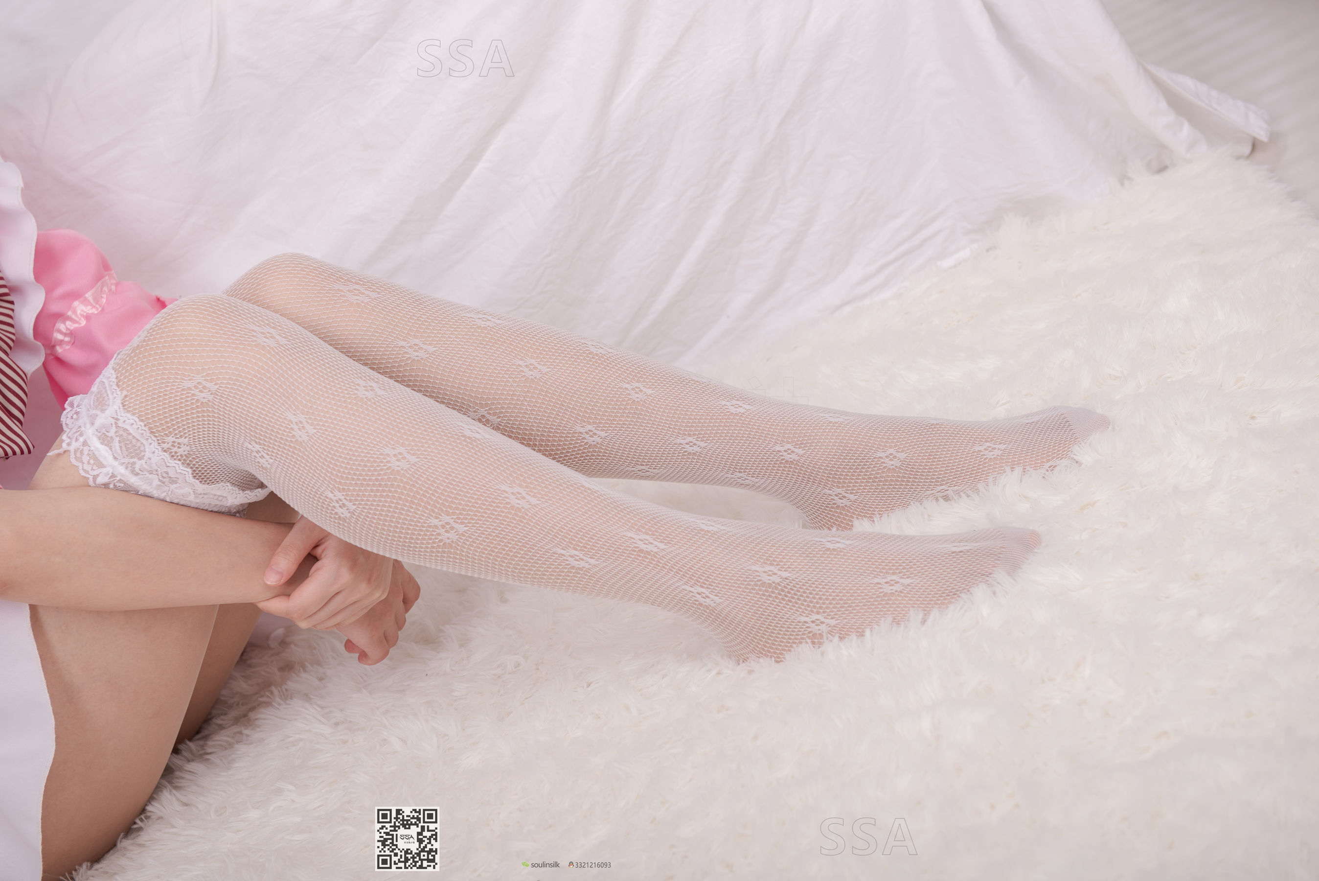 超清写真 No.148 君君 粉色女仆装白丝-图18