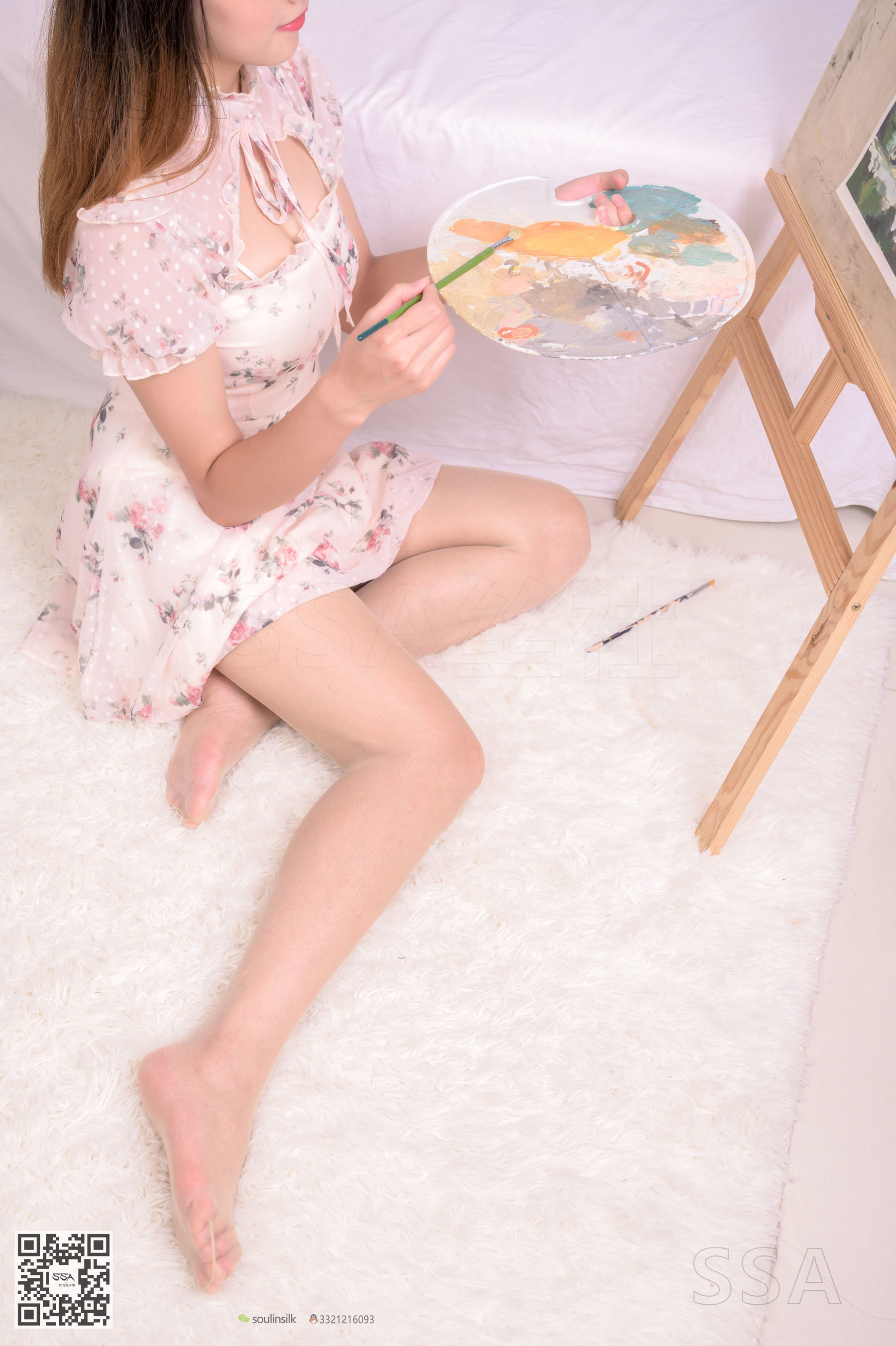 超清写真 No.149 蓉蓉 碎花连衣裙-图26