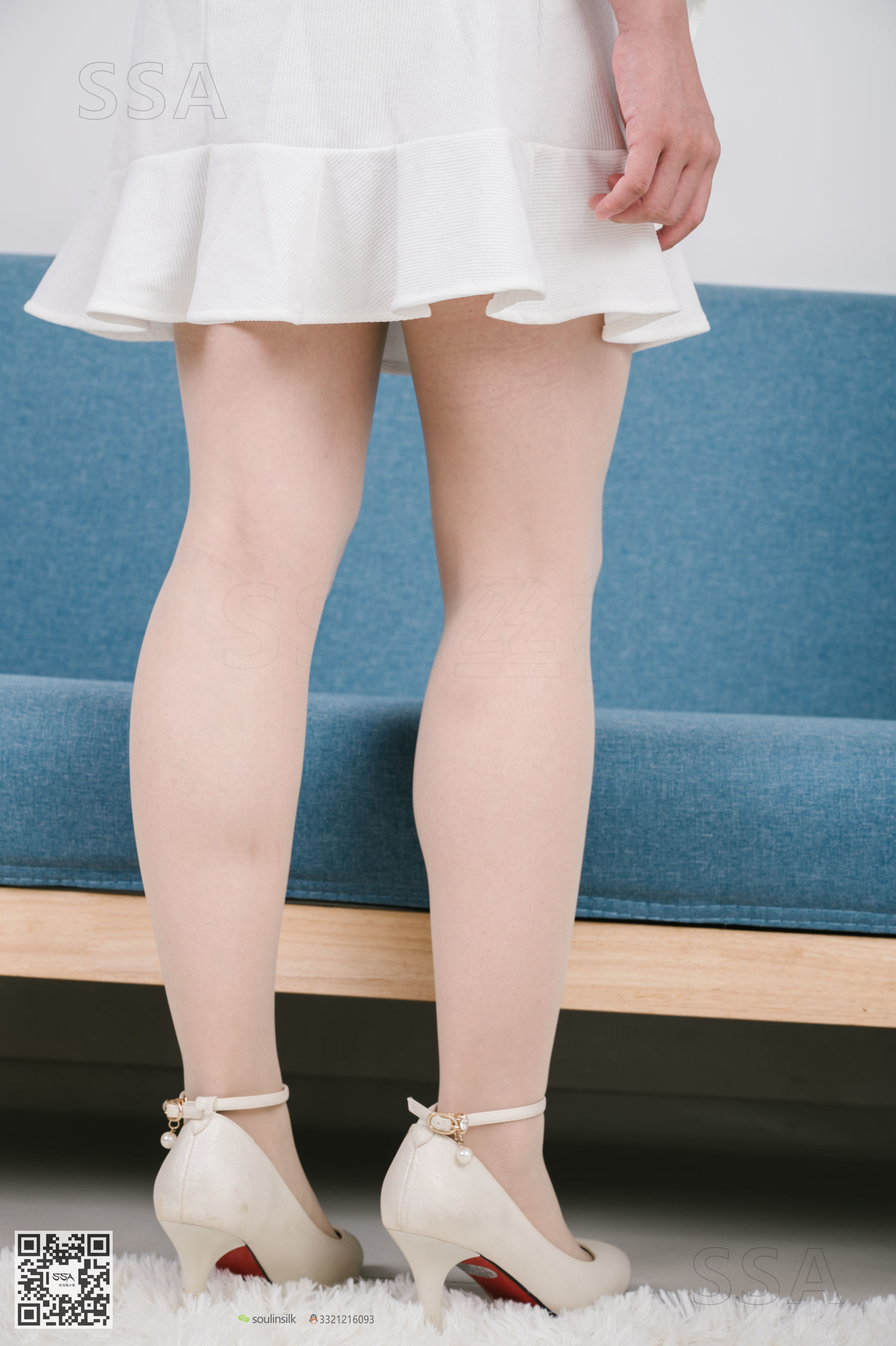 超清写真 No.155 阿花 白色连衣裙-图10