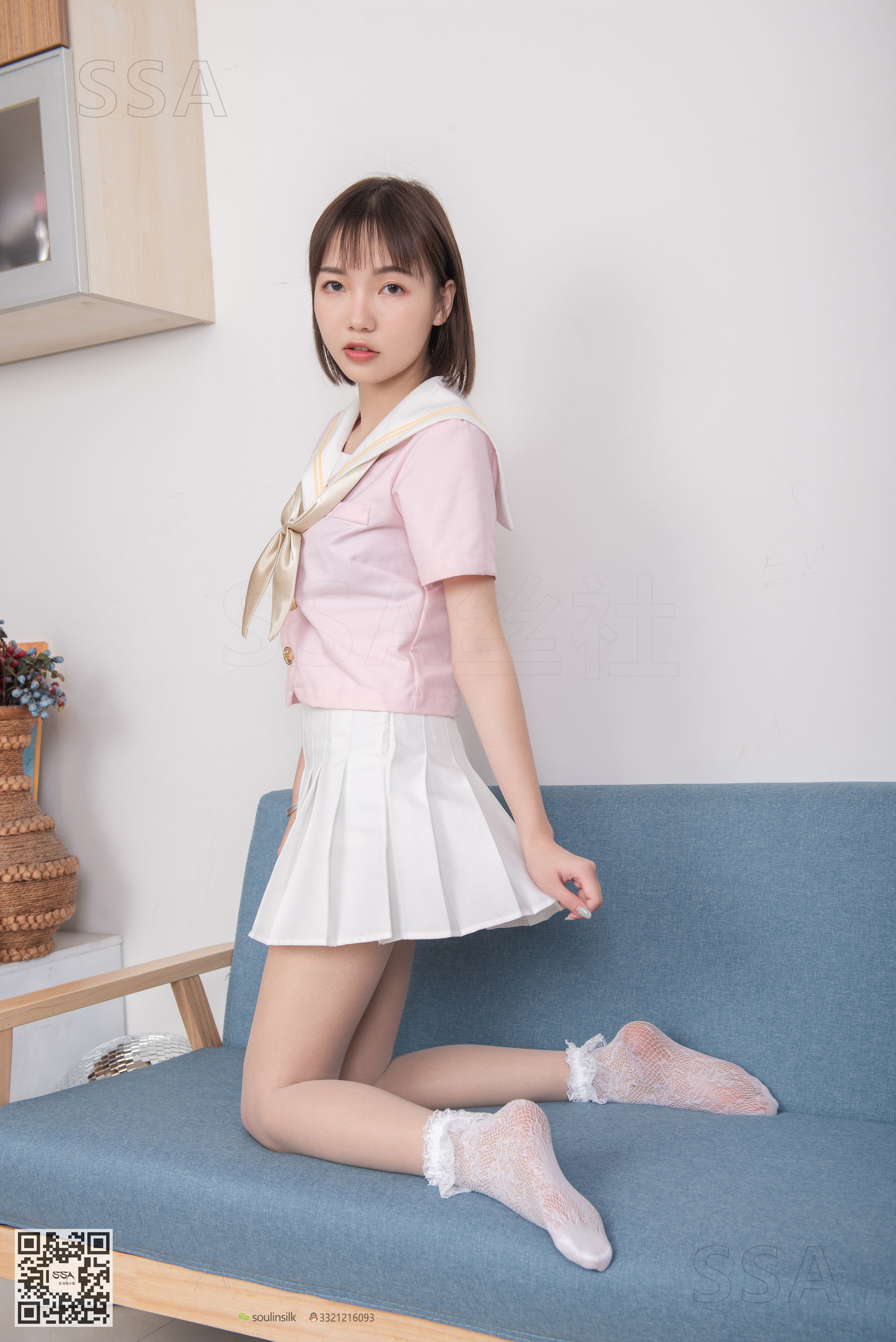 超清写真 No.162 桃子粉色JK制服-图82