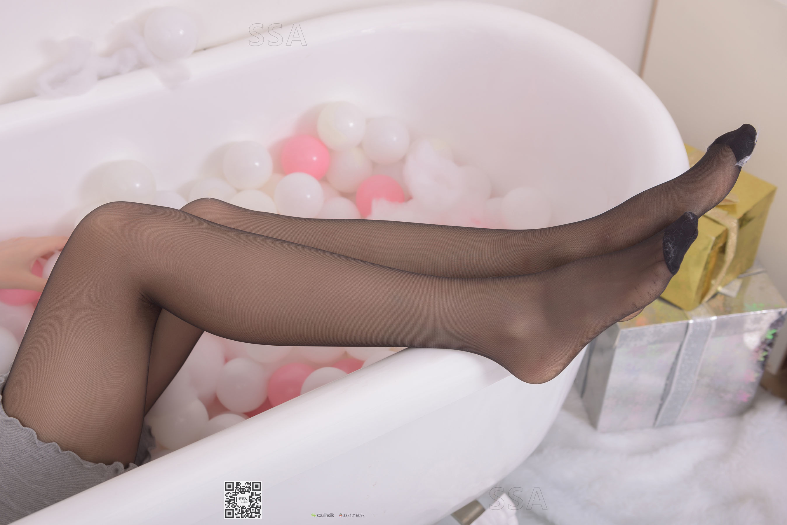 超清写真 No.164 君君 灰色包臀裙-图120