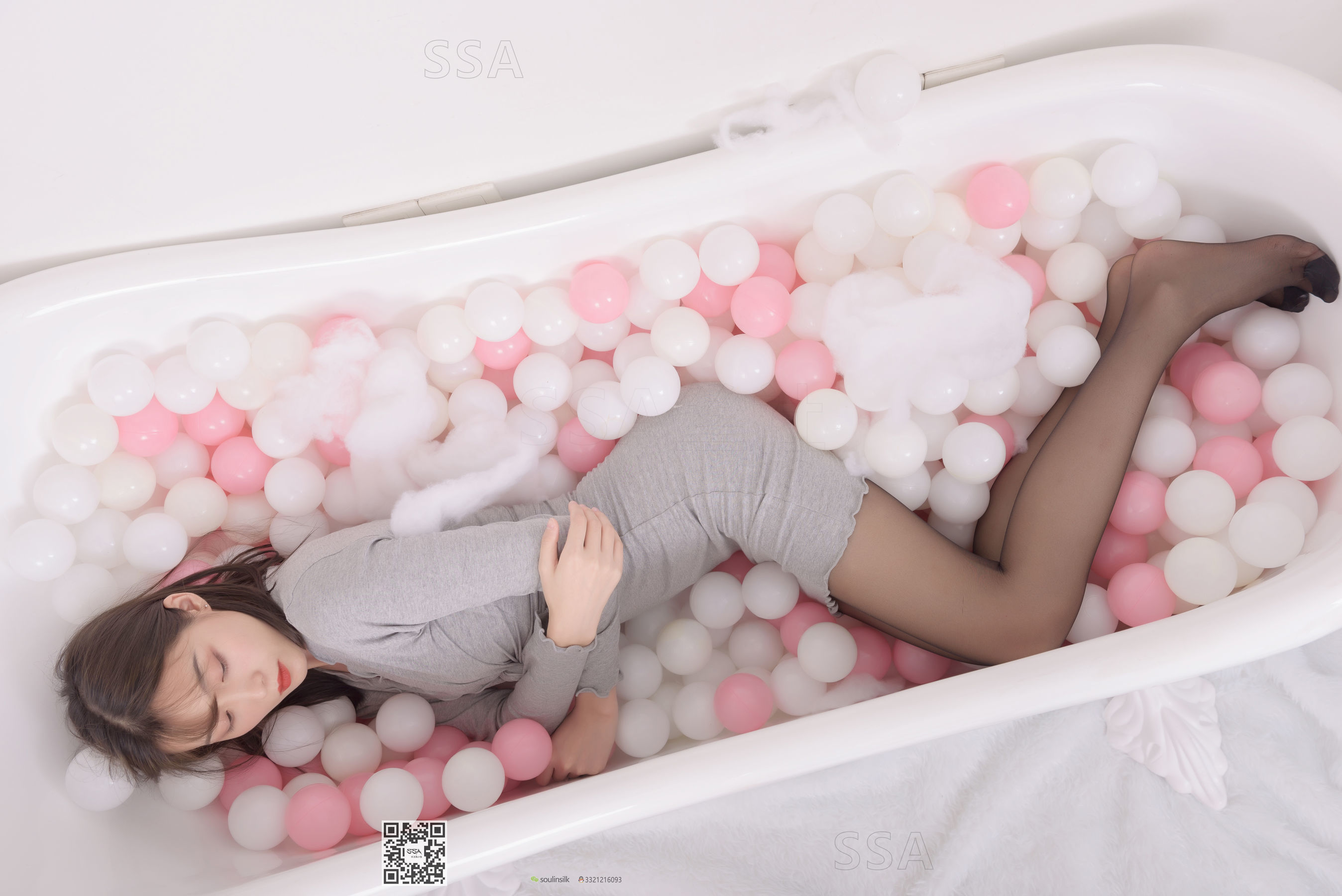 超清写真 No.164 君君 灰色包臀裙-图127