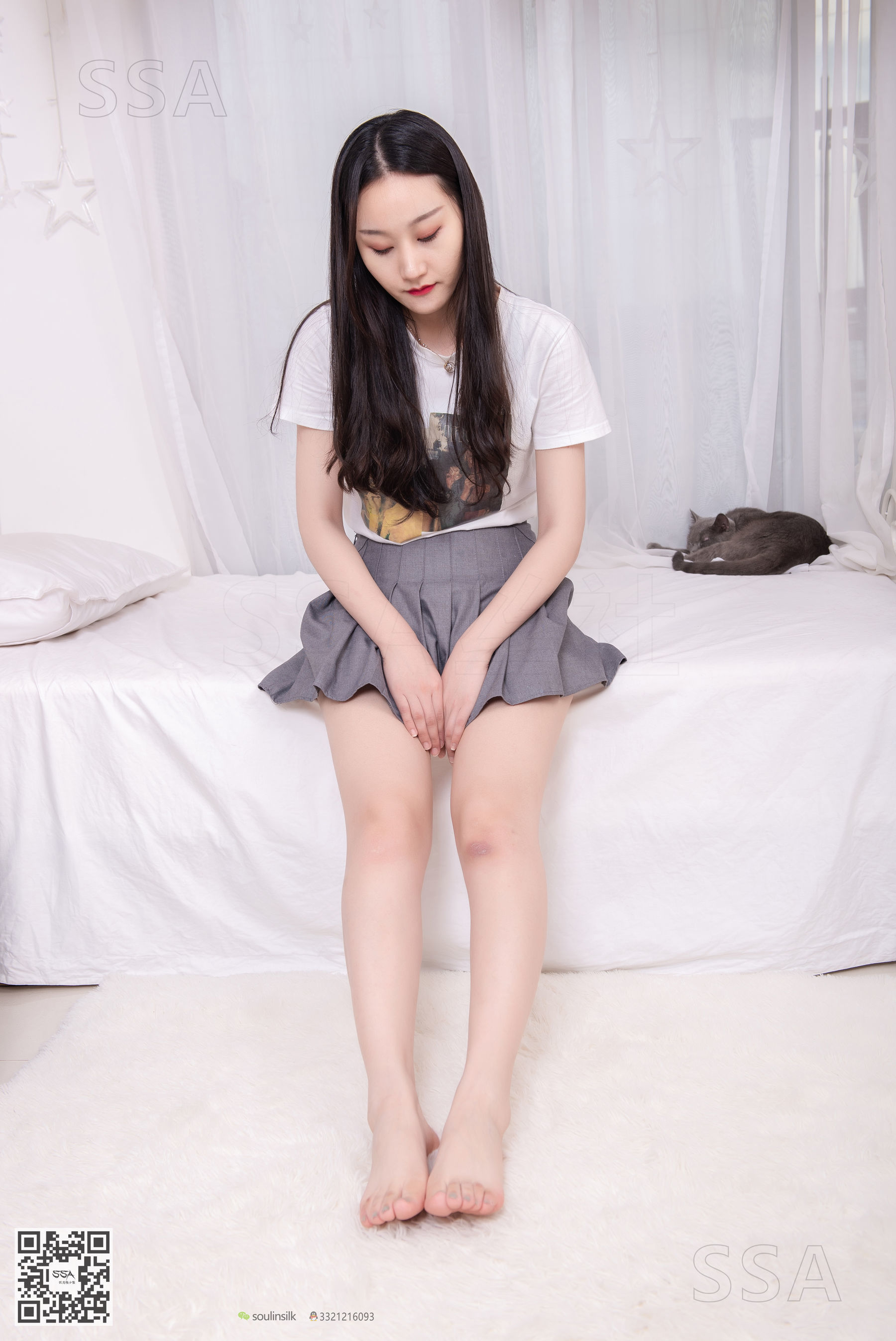 超清写真 No.166 瑶瑶 休闲居家肉丝裸足-图158