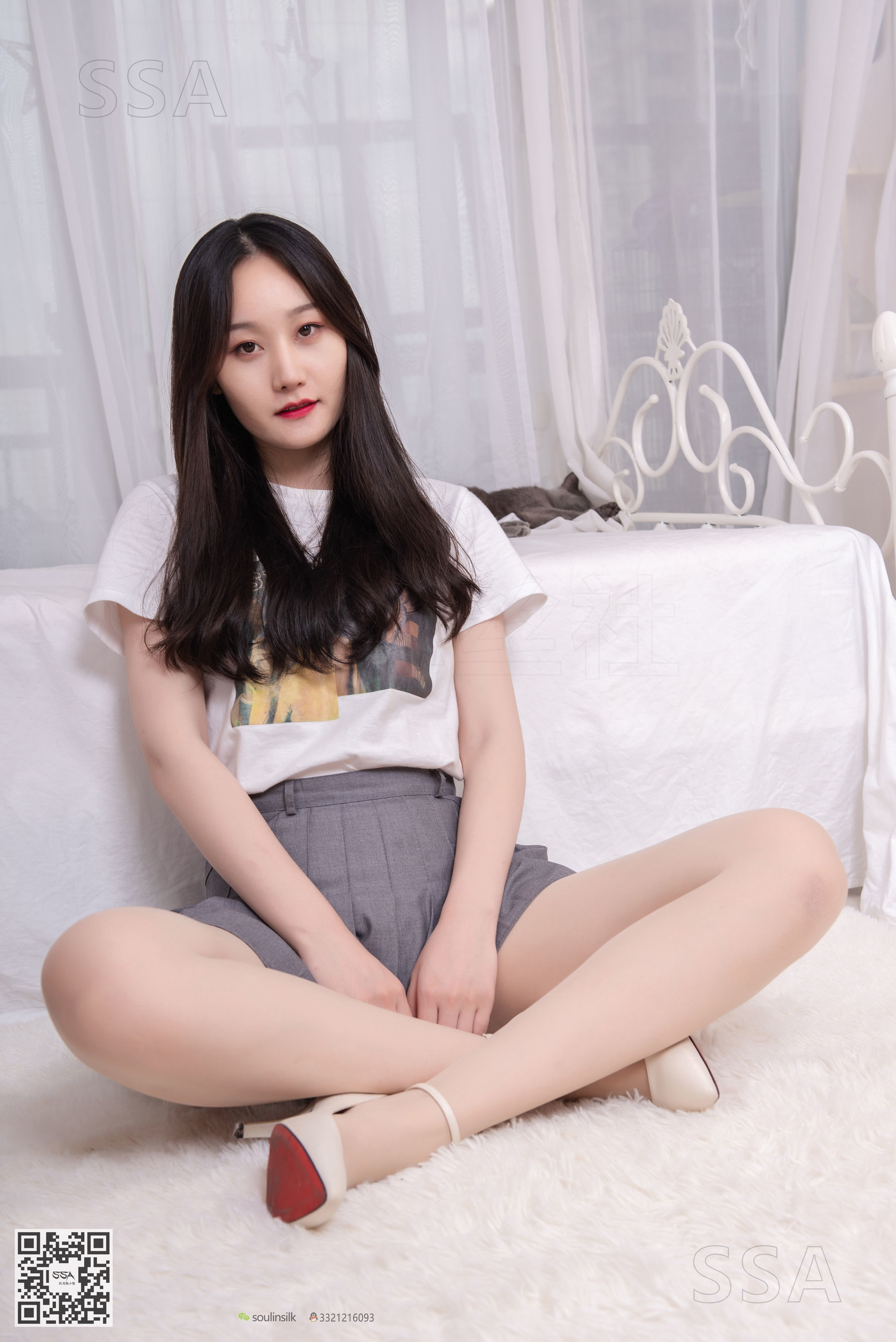 超清写真 No.166 瑶瑶 休闲居家肉丝裸足-图27