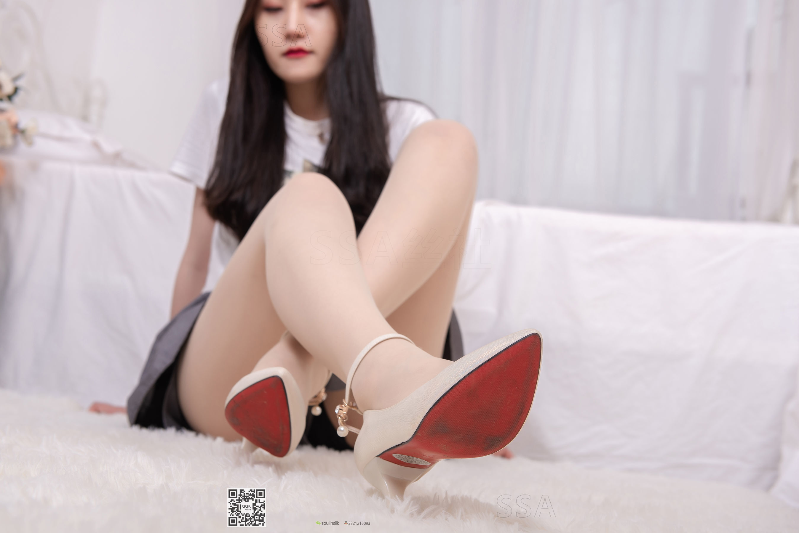 超清写真 No.166 瑶瑶 休闲居家肉丝裸足-图63