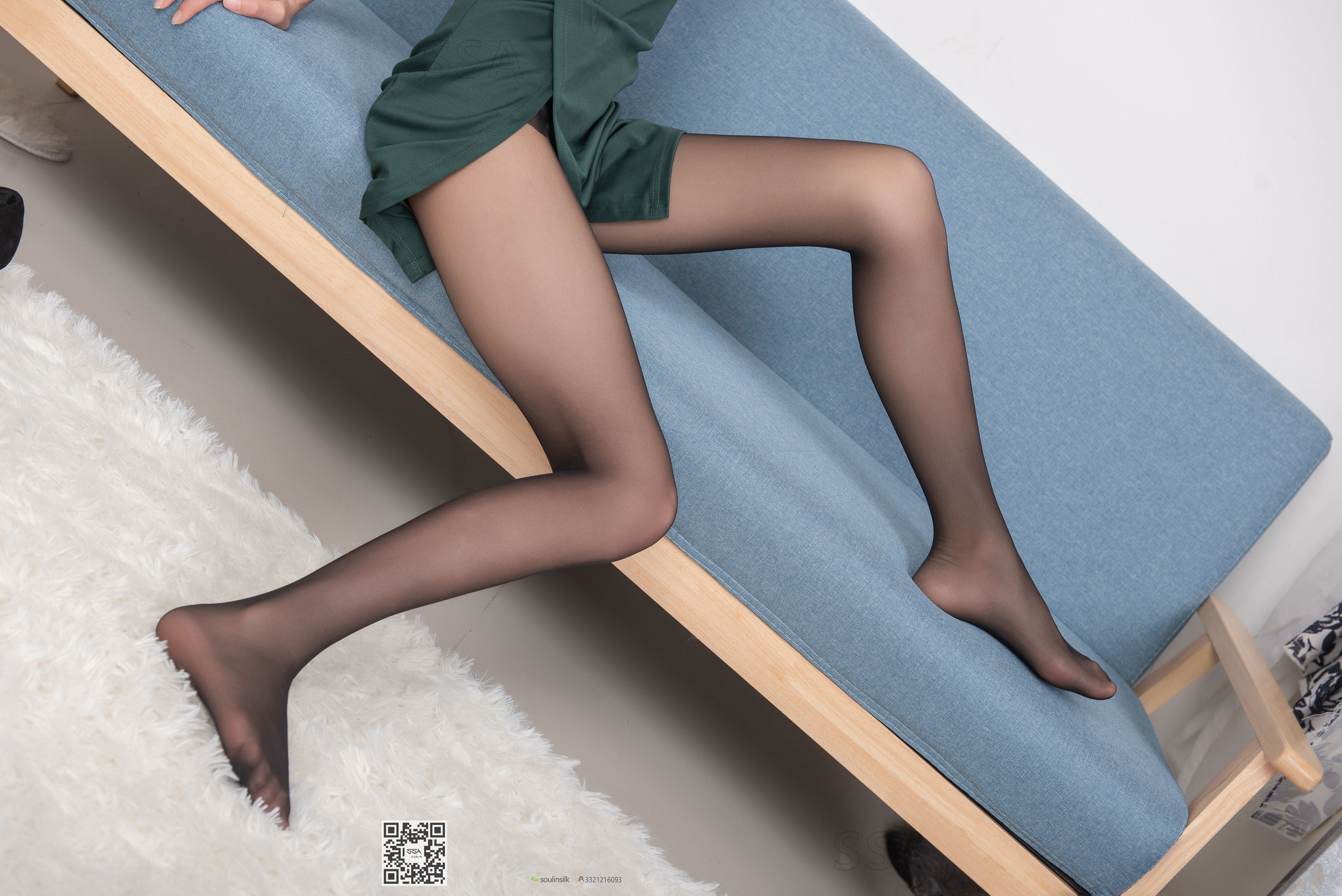 超清写真 No.167 小骨 网红短裙黑丝-图114