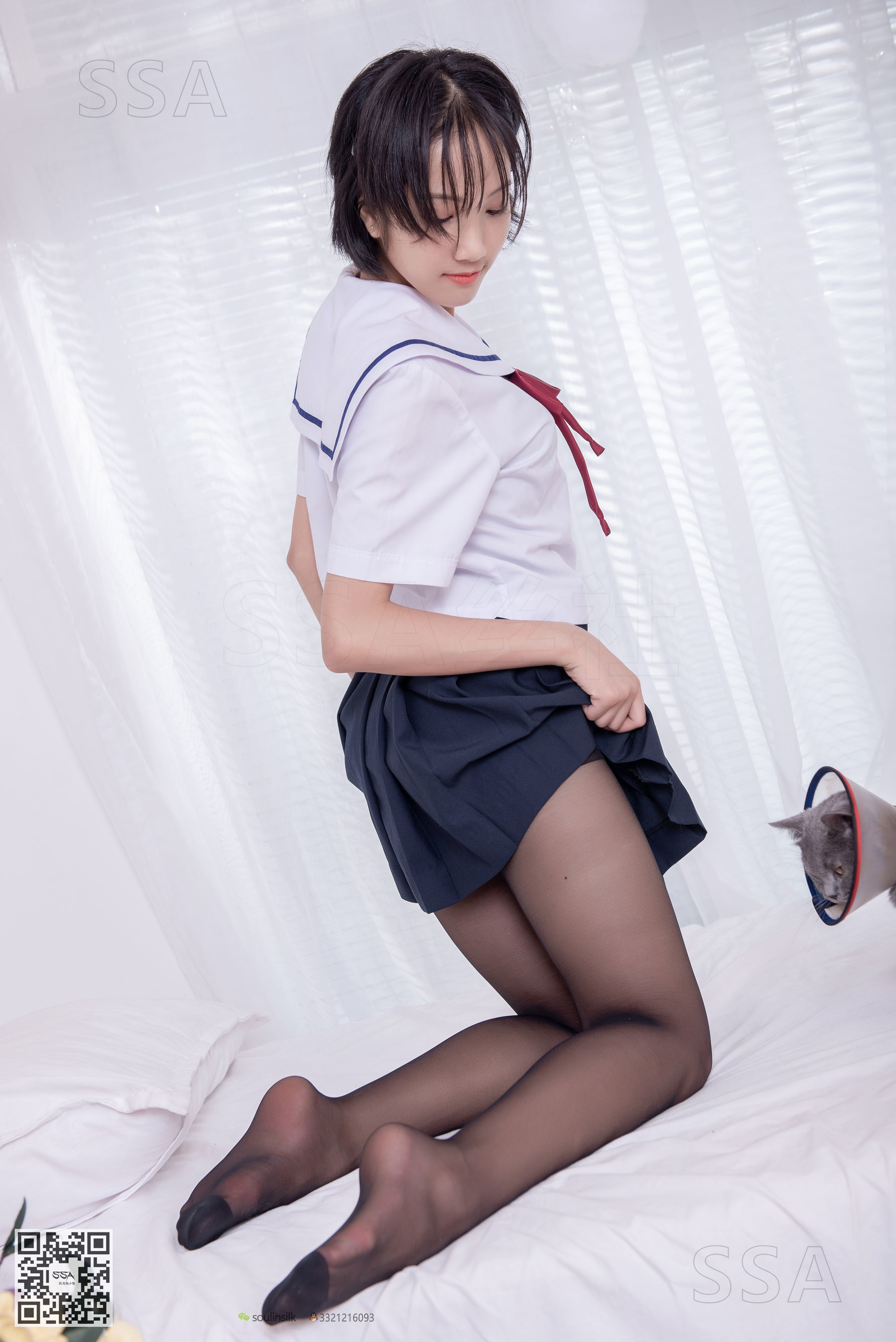 超清写真 No.169 小佩 JK制服黑丝-图137