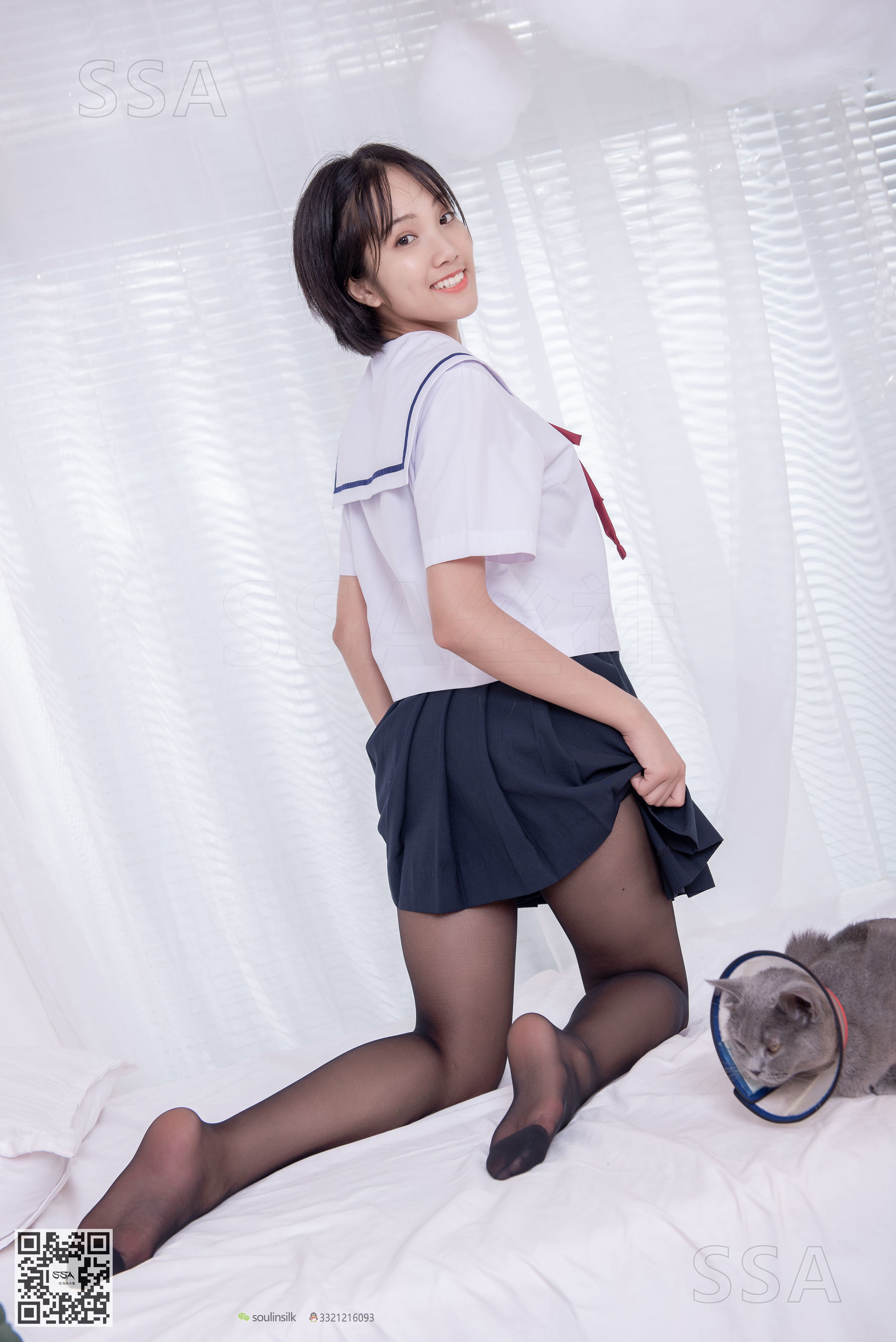 超清写真 No.169 小佩 JK制服黑丝-图139