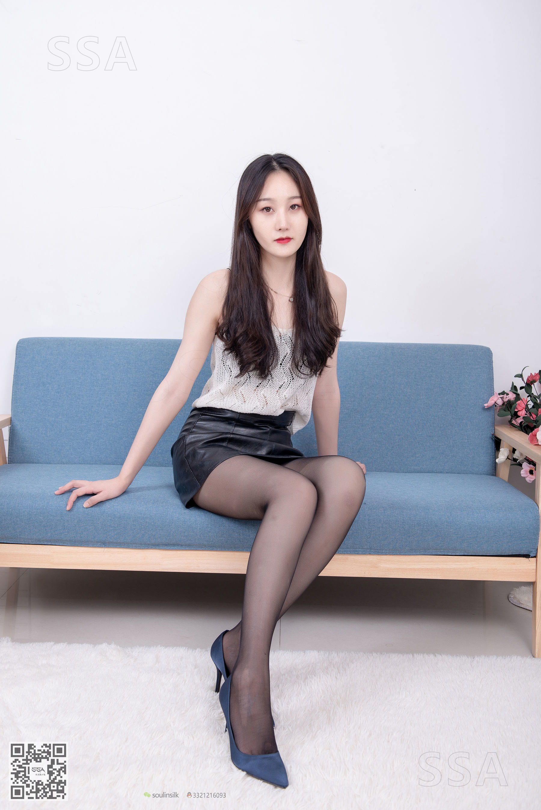 超清写真 No.173 瑶瑶 皮裙黑丝-图0