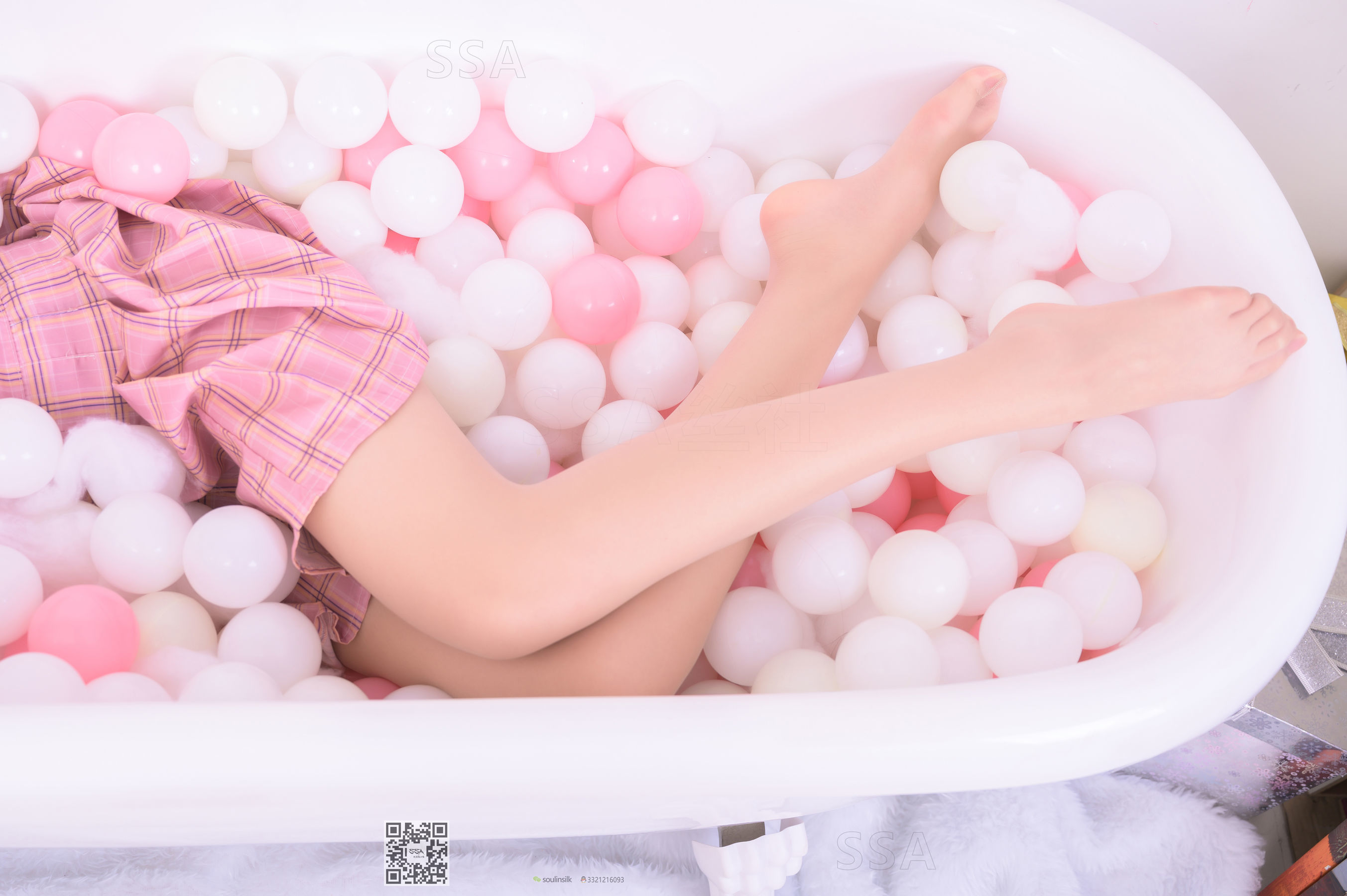 超清写真 No.177 小九 粉色百褶裙-图62