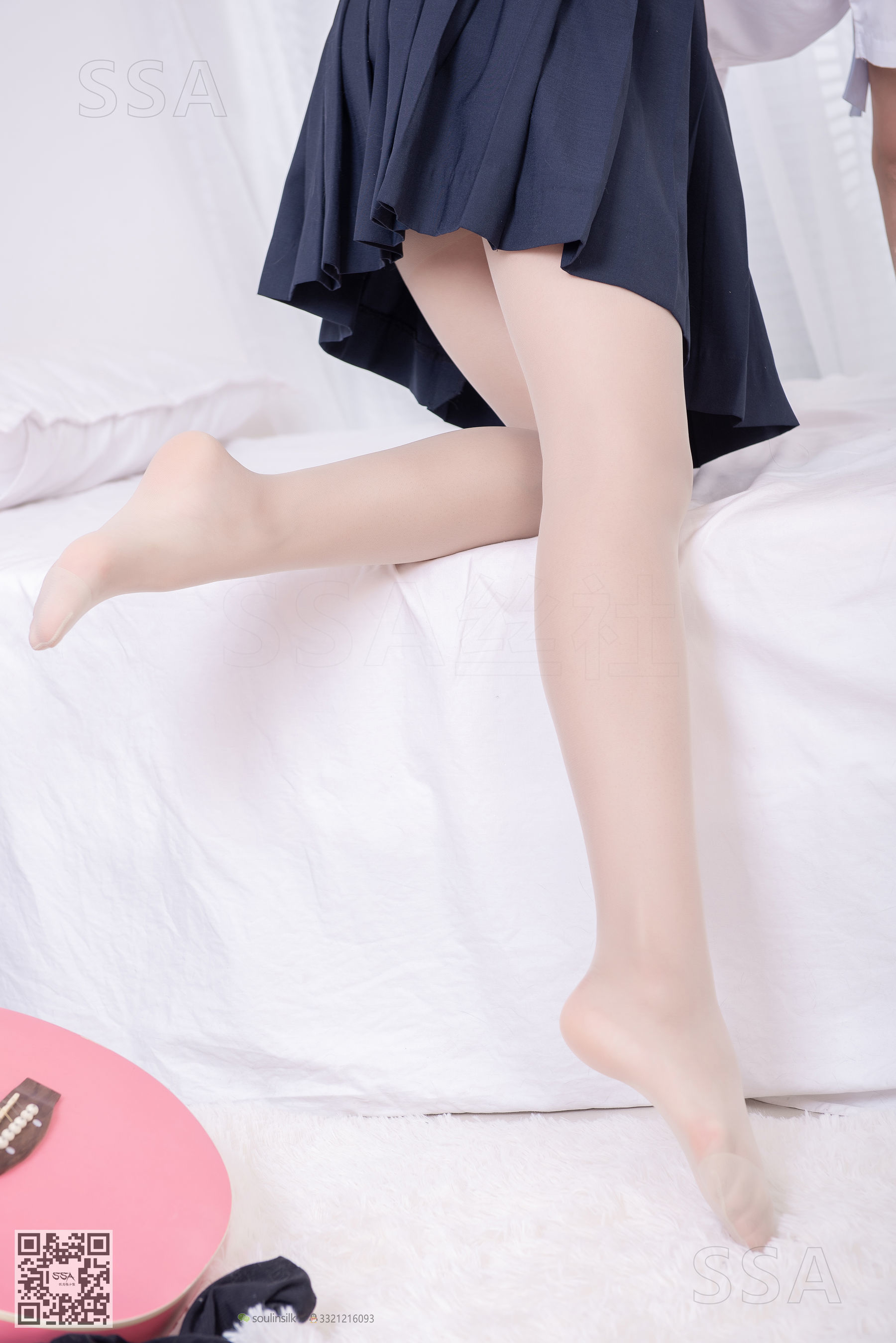 超清写真 No.181 小佩 酒窝少女JK制服肉丝黑袜-图79