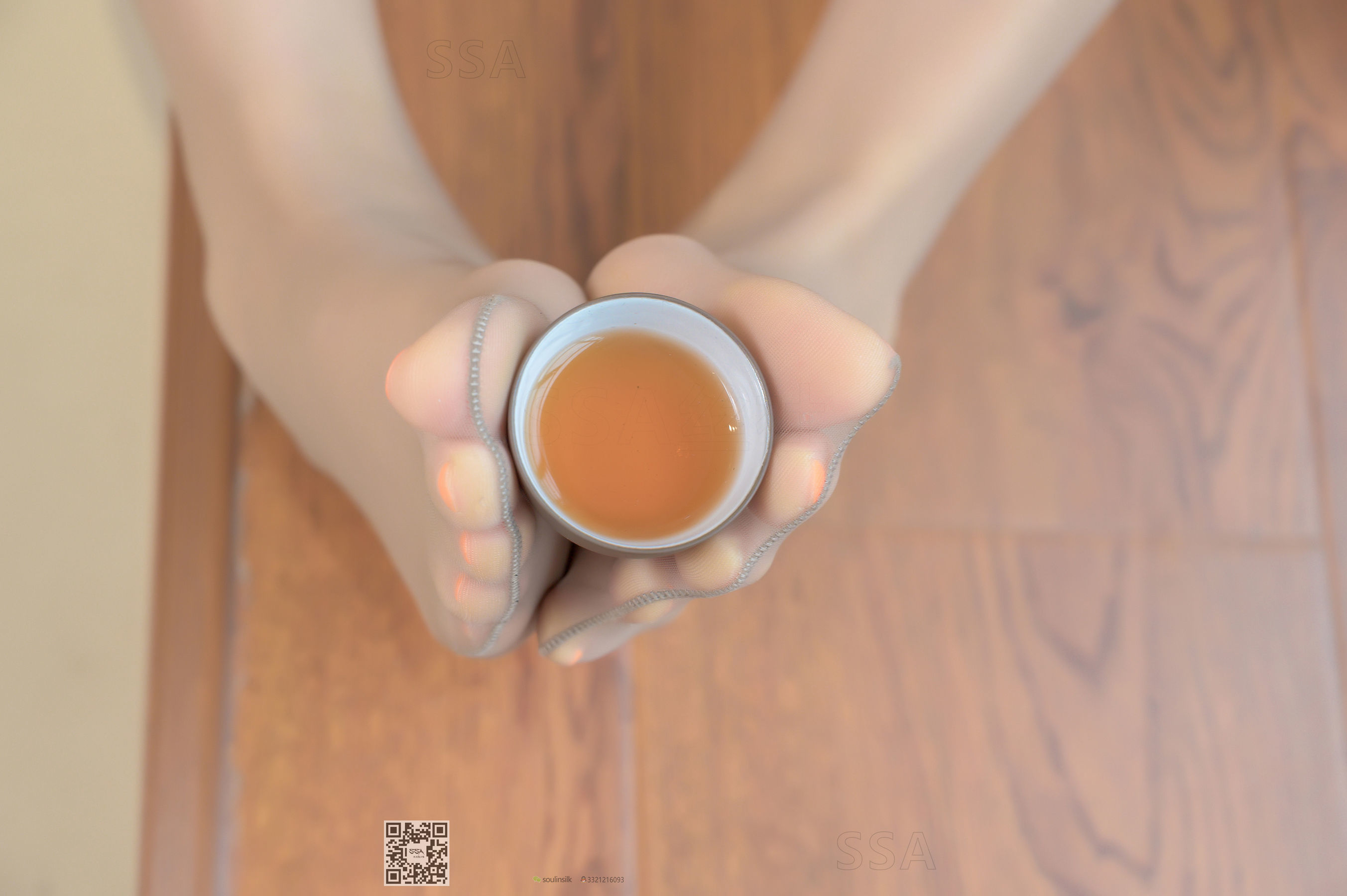 超清写真 No.183 聪聪 茶艺室变幻莫测灰丝雅韵-图62