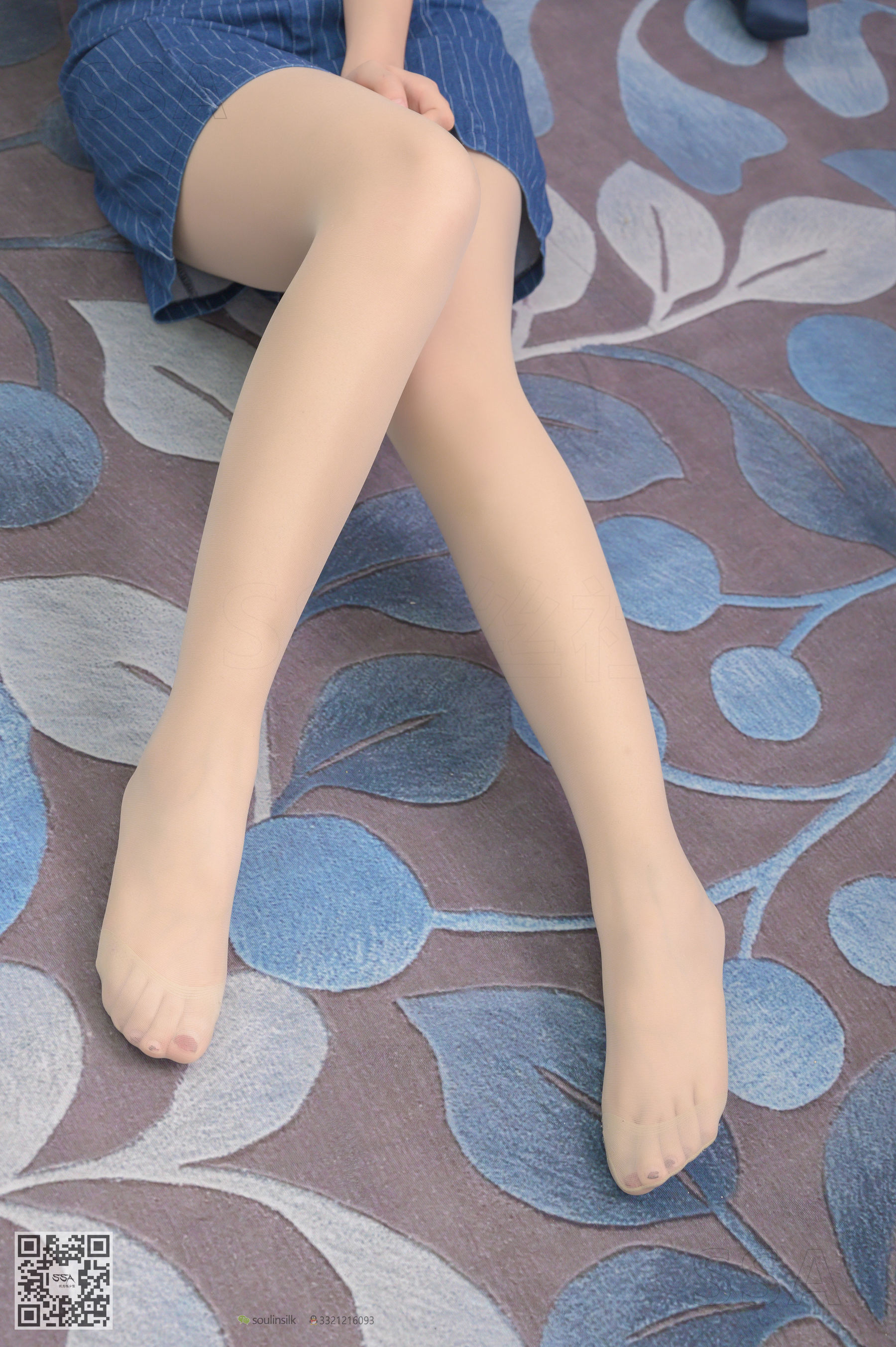 超清写真 No.192 小鹿 蓝色条纹裙-图115