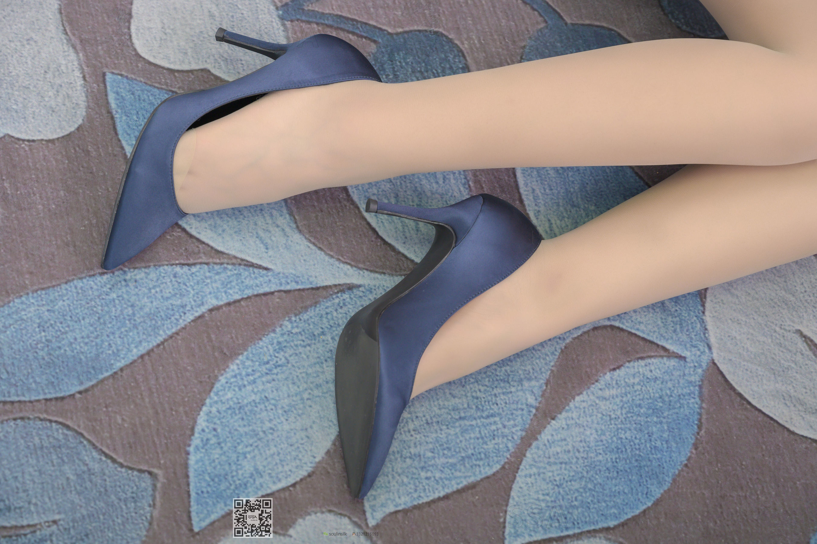 超清写真 No.192 小鹿 蓝色条纹裙-图60