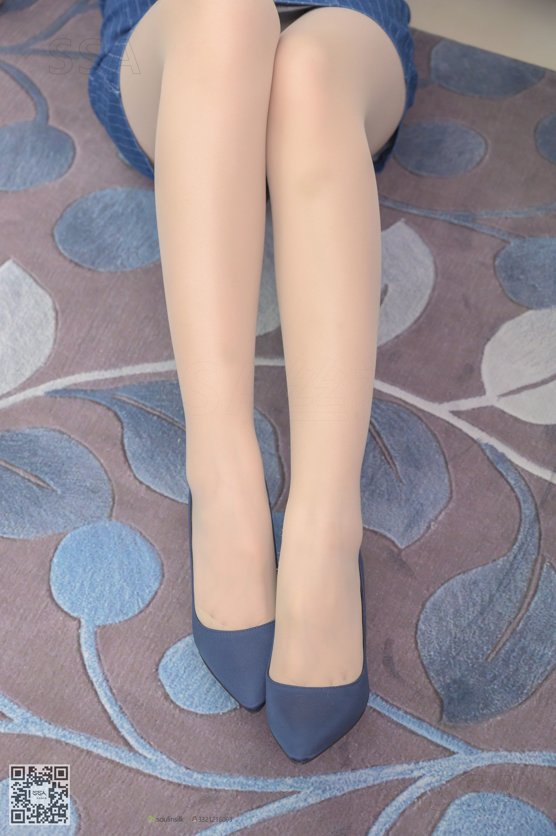 超清写真 No.192 小鹿 蓝色条纹裙-图77