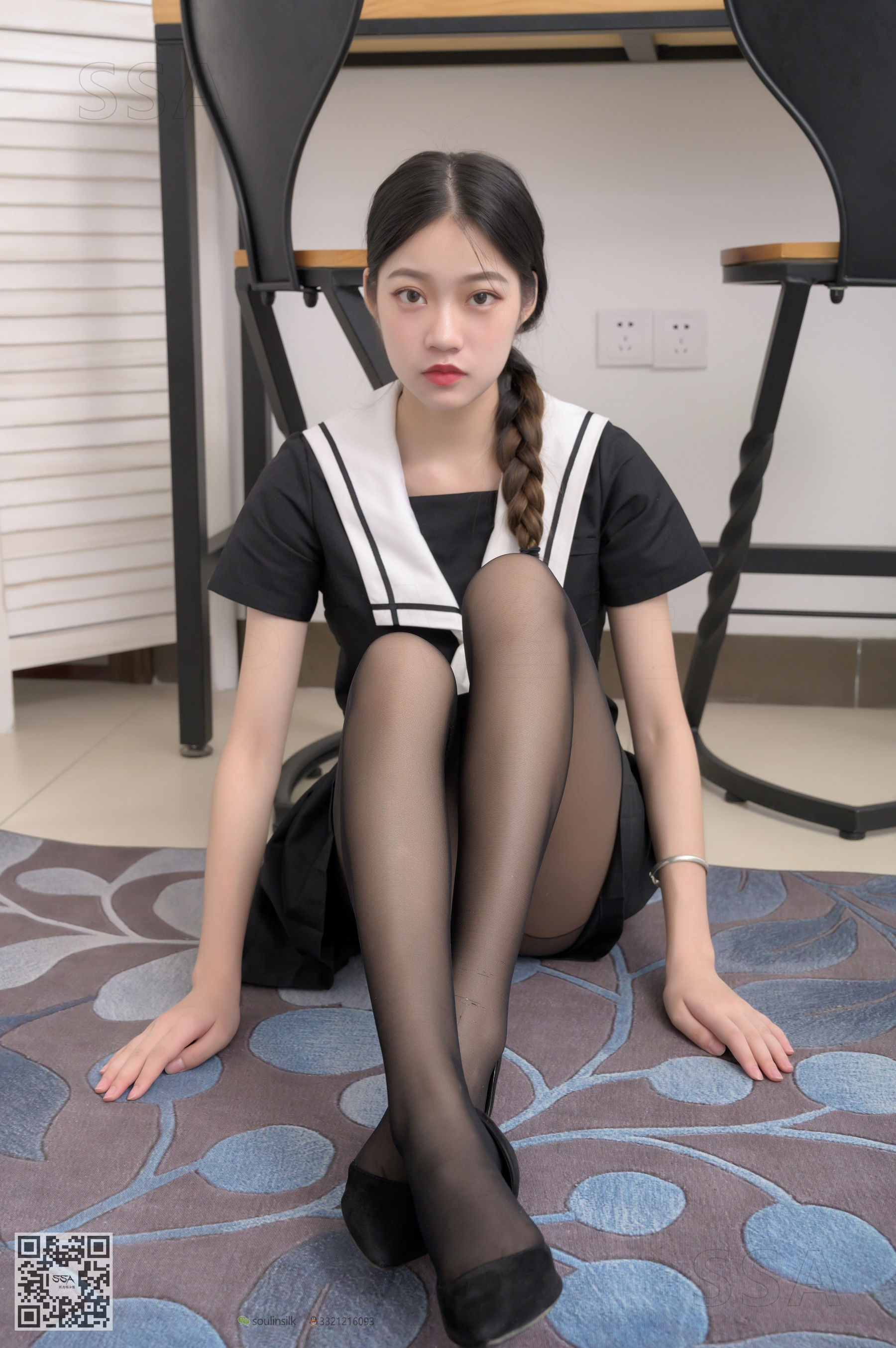 超清写真 No.205 小九 黑丝JK制服-图58