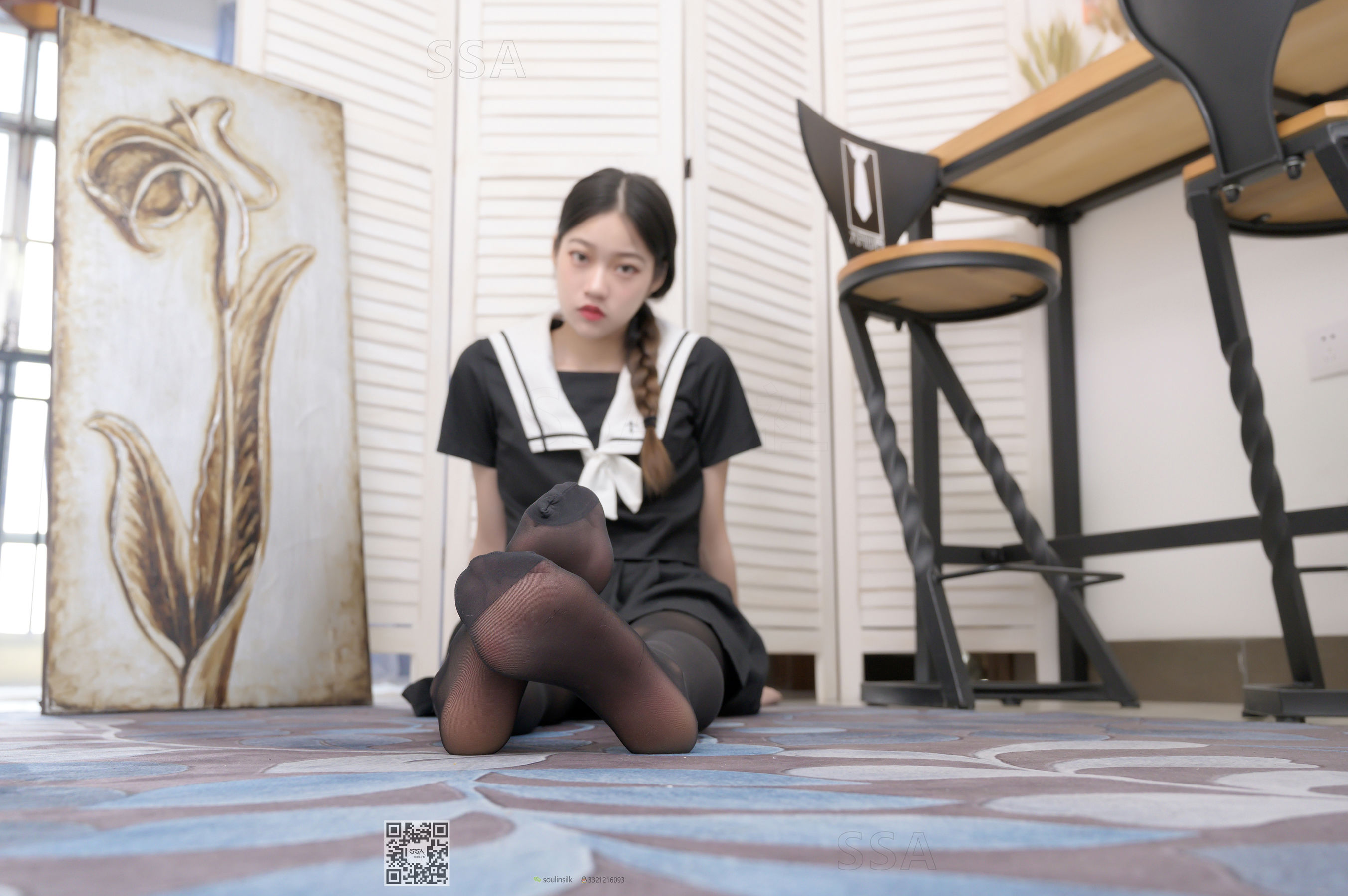 超清写真 No.205 小九 黑丝JK制服-图82