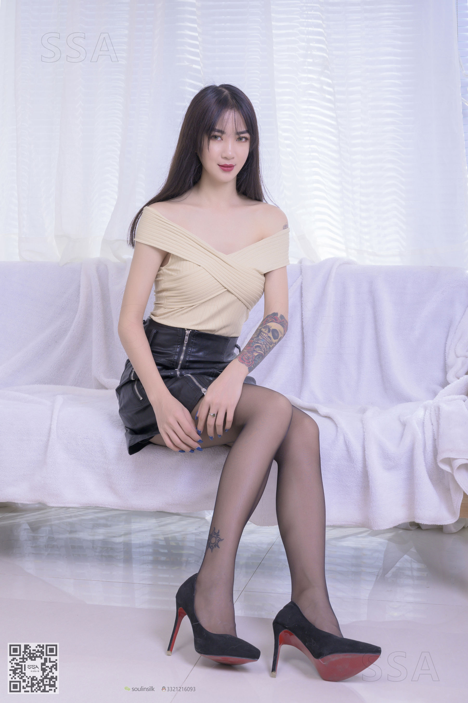 超清写真 No.220 健身教练淼淼 皮裙遐想-图0