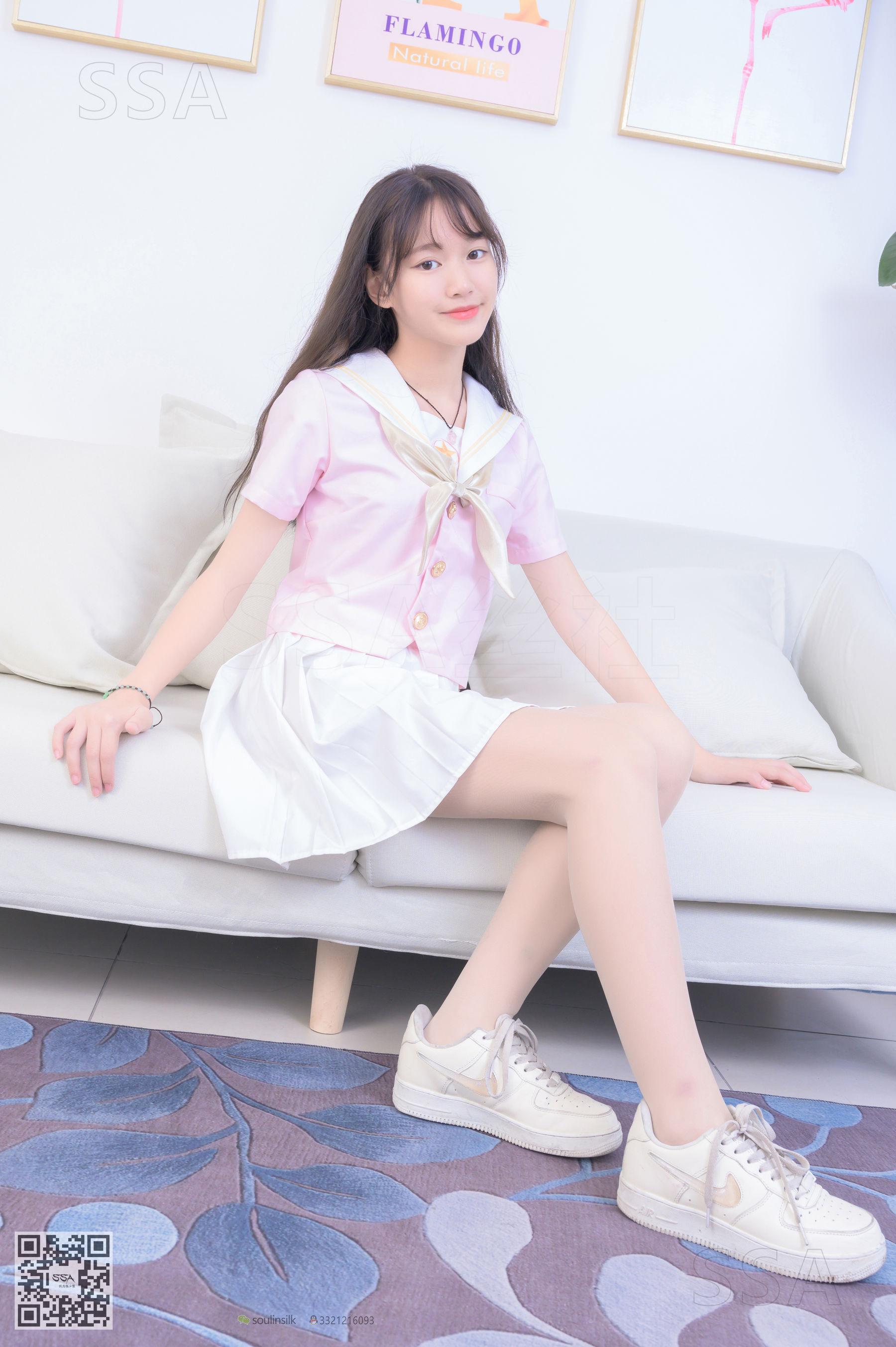 超清写真 No.236 宝宝 花季少女的JK制服-图15