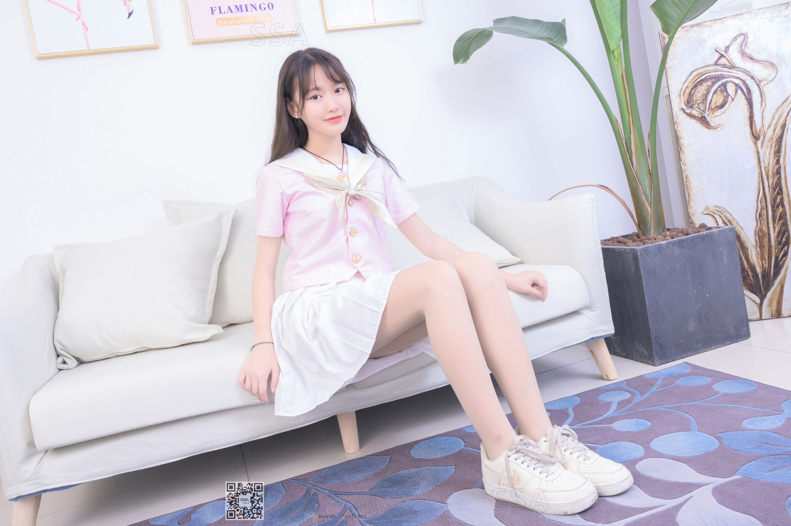 超清写真 No.236 宝宝 花季少女的JK制服-图8