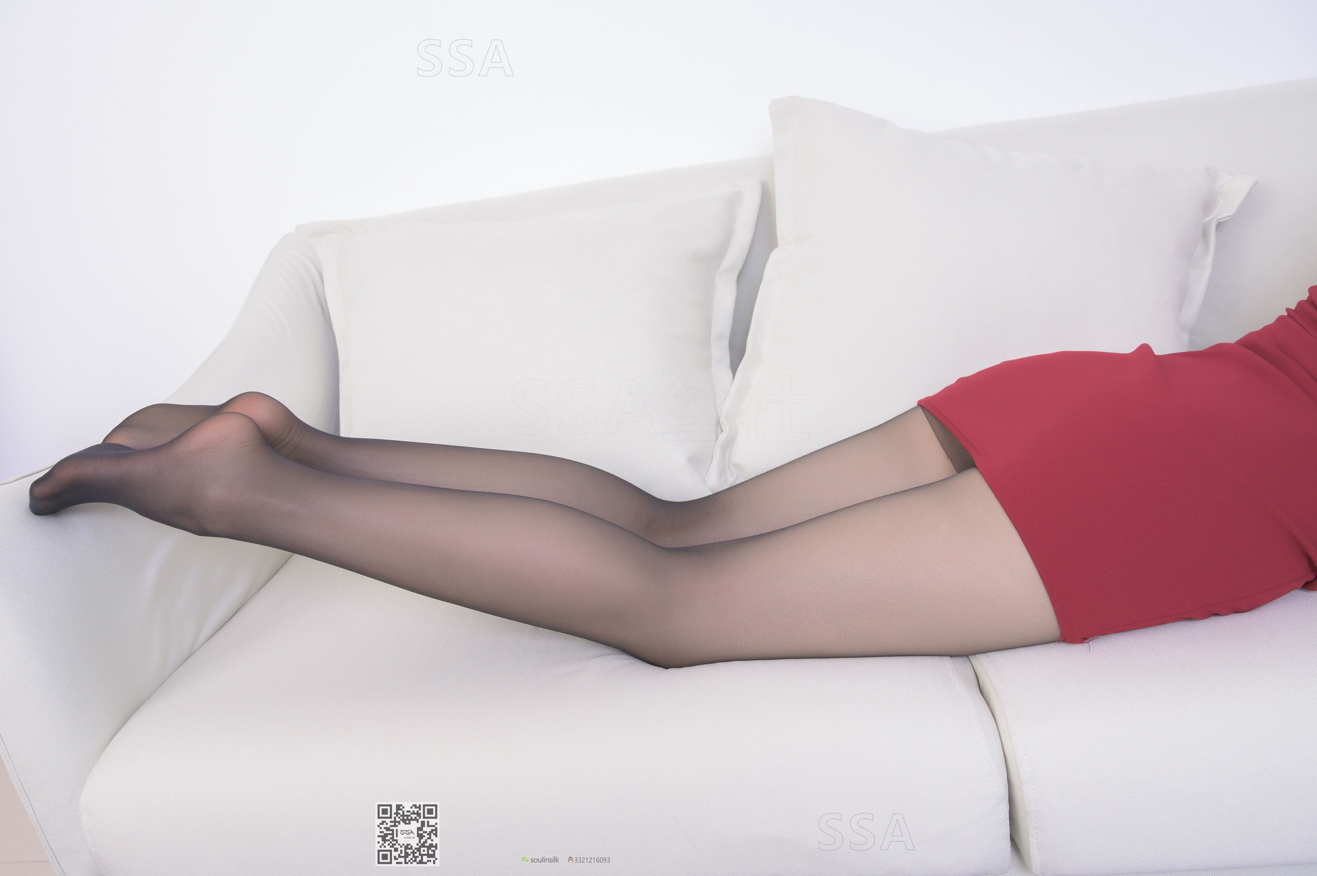 超清写真 No.241 高挑美女雯雯 时尚小红裙-图62