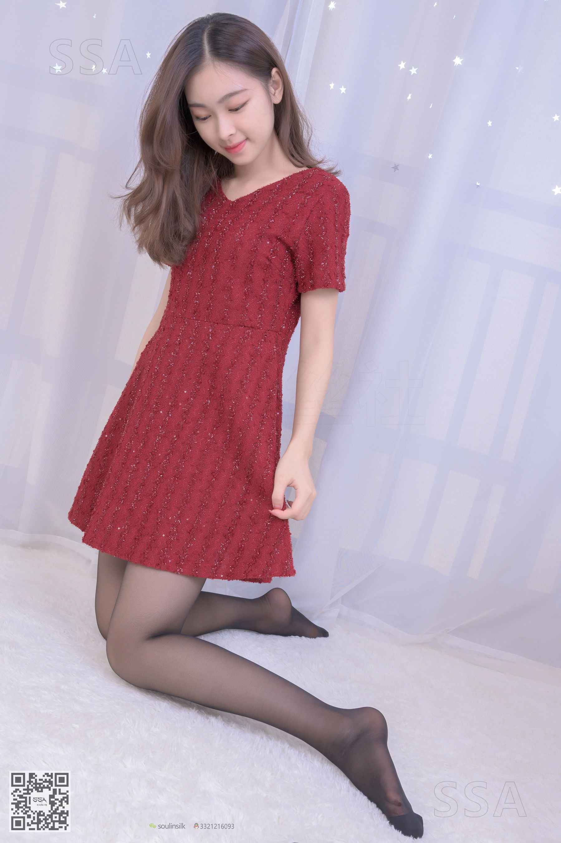 超清写真 No.242 可爱文娟 小红裙-图109