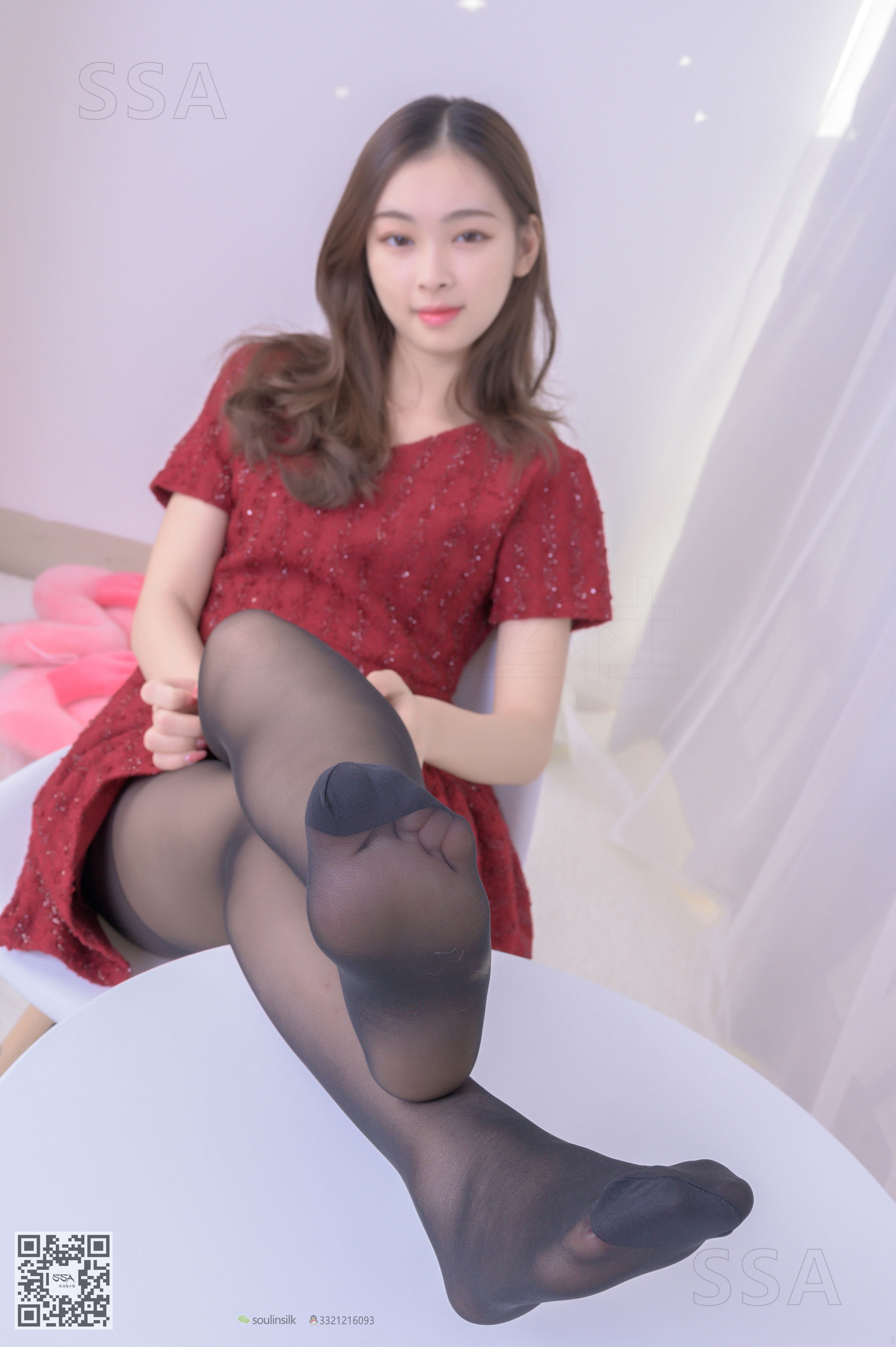 超清写真 No.242 可爱文娟 小红裙-图73