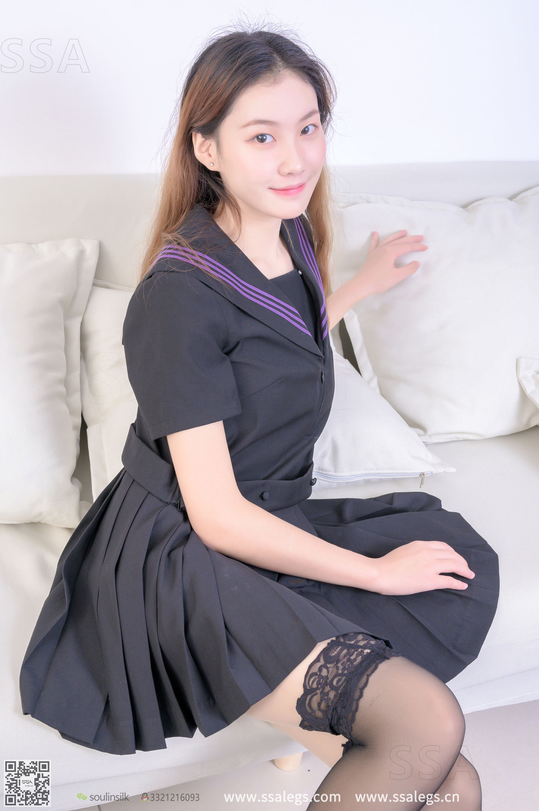 超清写真 No.249 素素 清纯美女的JK制服(上)-图71