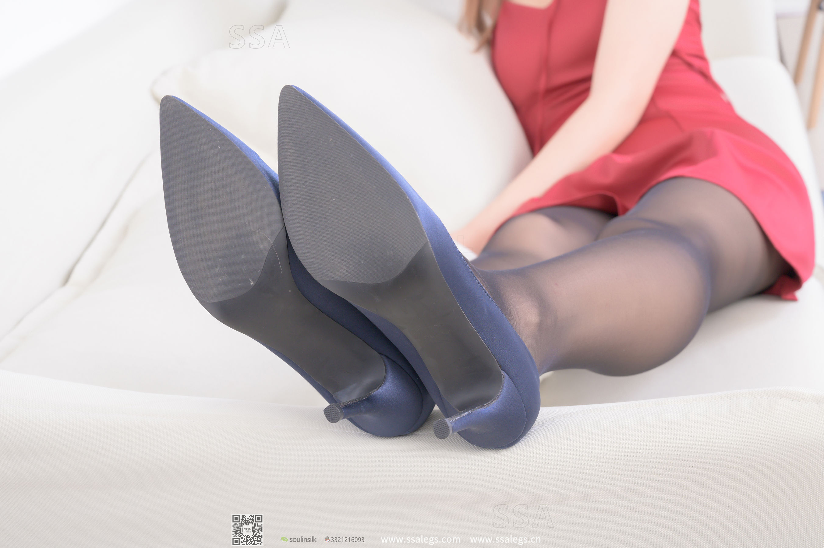 超清写真 No.252 彤彤 红裙黑丝(上)-图74