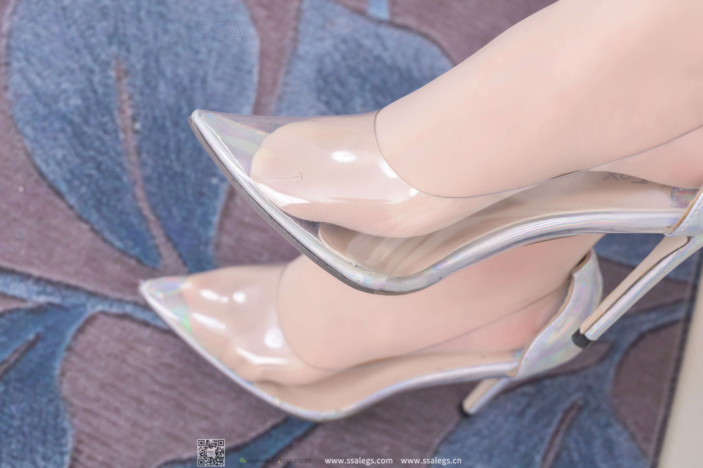 超清写真 No.258 君君 透明高跟鞋里的足-图18