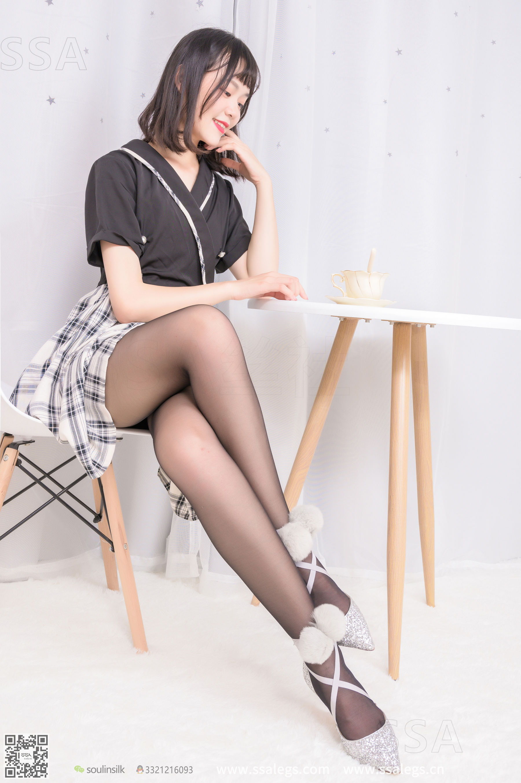 超清写真 No.261 阳阳 阳光少女的银色高跟鞋(上)-图12