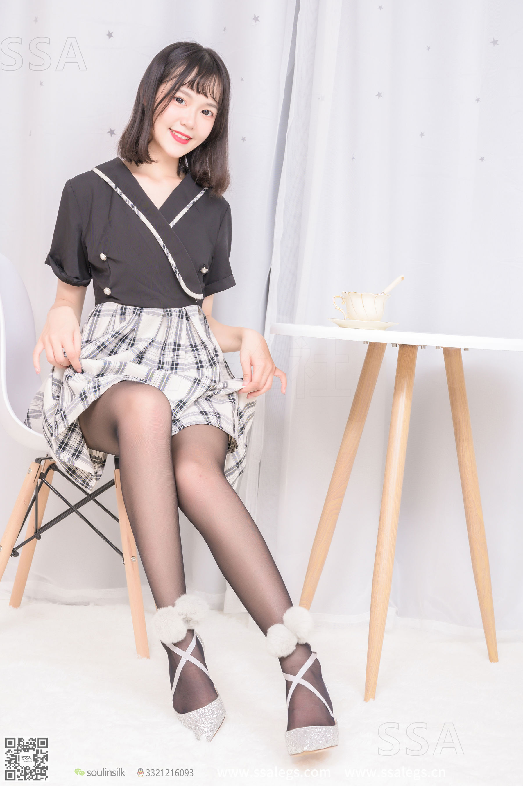 超清写真 No.261 阳阳 阳光少女的银色高跟鞋(上)-图4