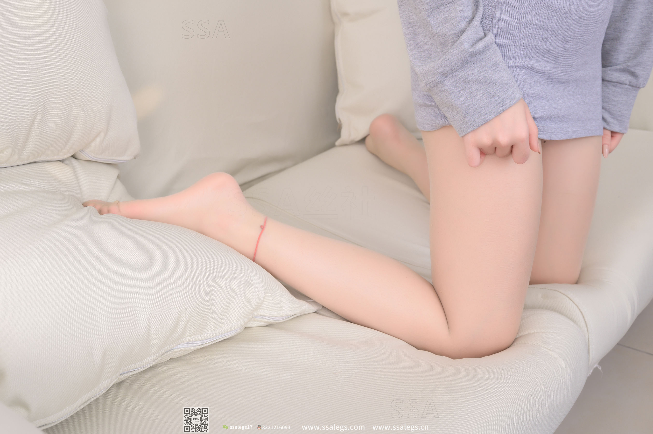 超清写真 No.297 蜜桃 笑容治愈系少女的肉丝袜毛衣裙(下)-图124