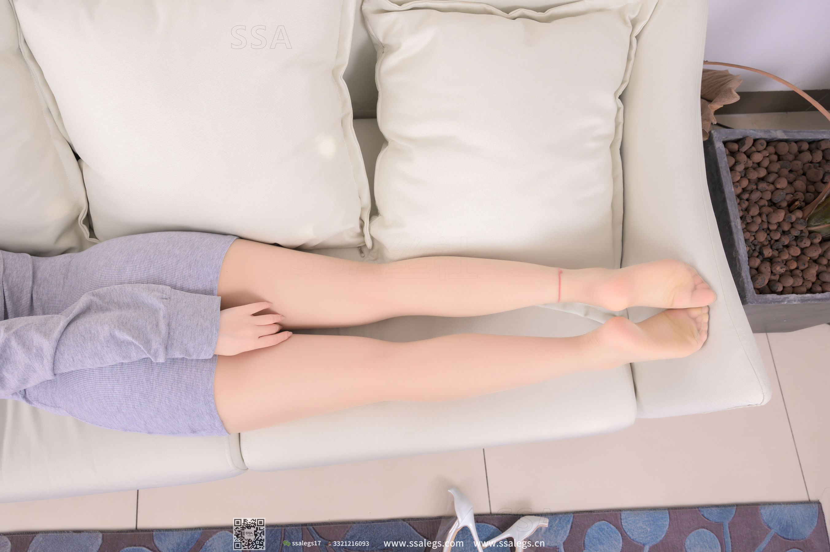 超清写真 No.297 蜜桃 笑容治愈系少女的肉丝袜毛衣裙(下)-图73