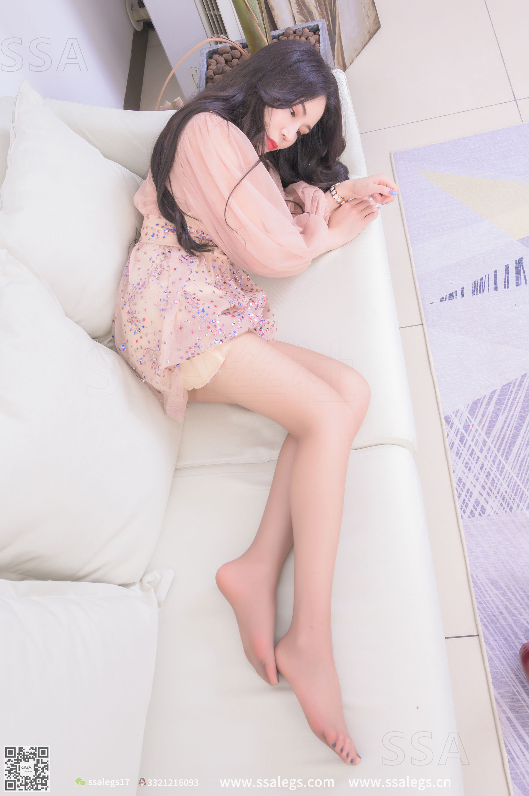 超清写真 No.313 娜娜 美艳绝伦的御姐咖啡丝美腿-图98