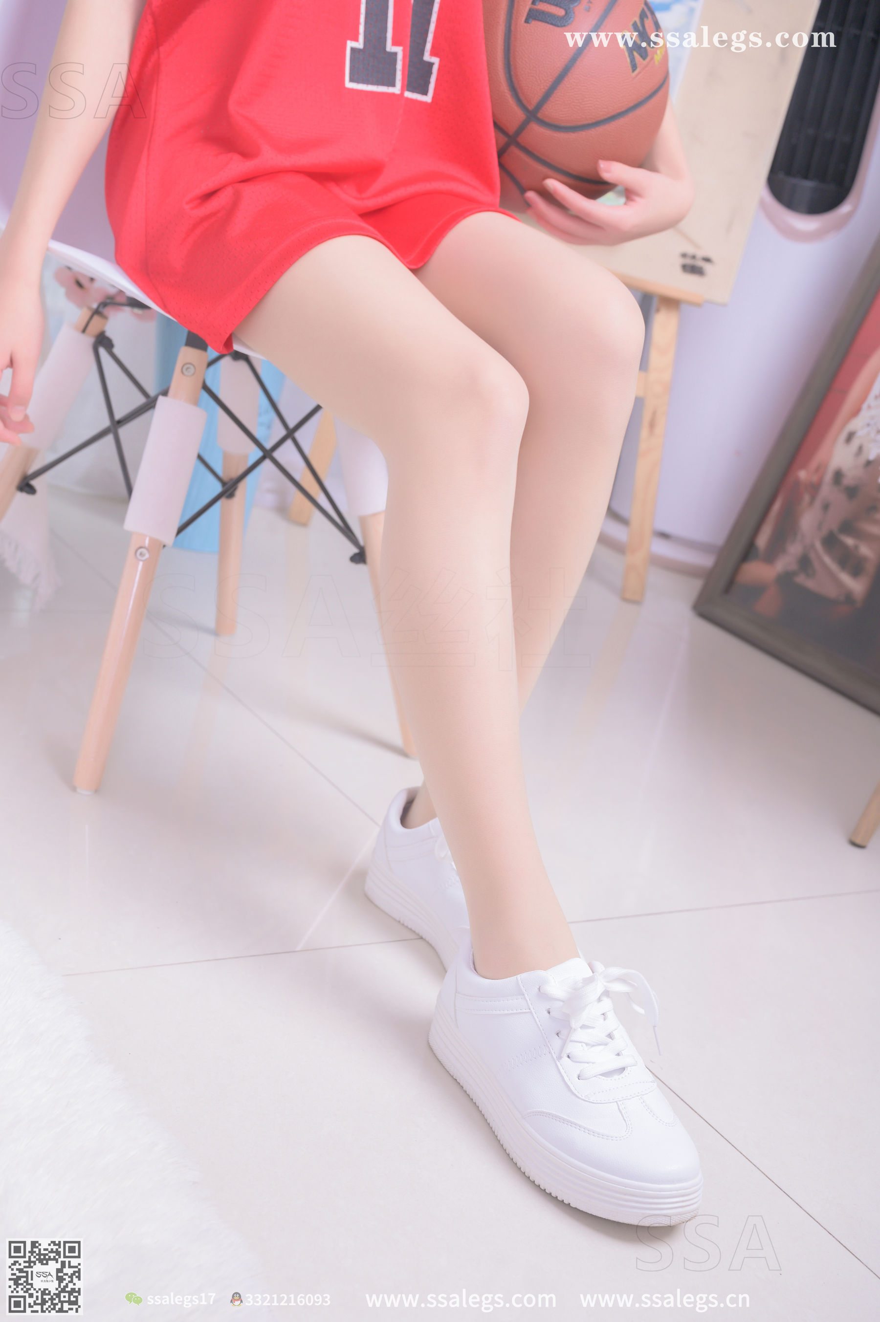 超清写真 No.324 素素 小姐姐放假在家陪你玩篮球(上)-图28