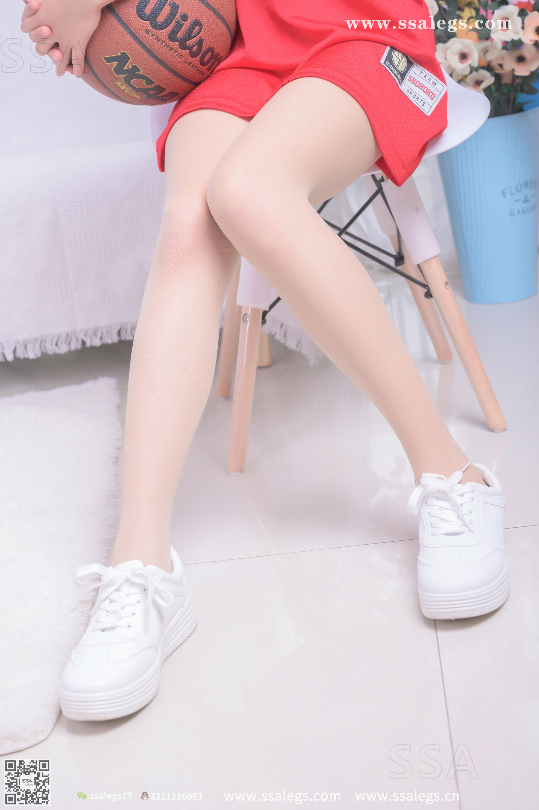 超清写真 No.324 素素 小姐姐放假在家陪你玩篮球(上)-图43