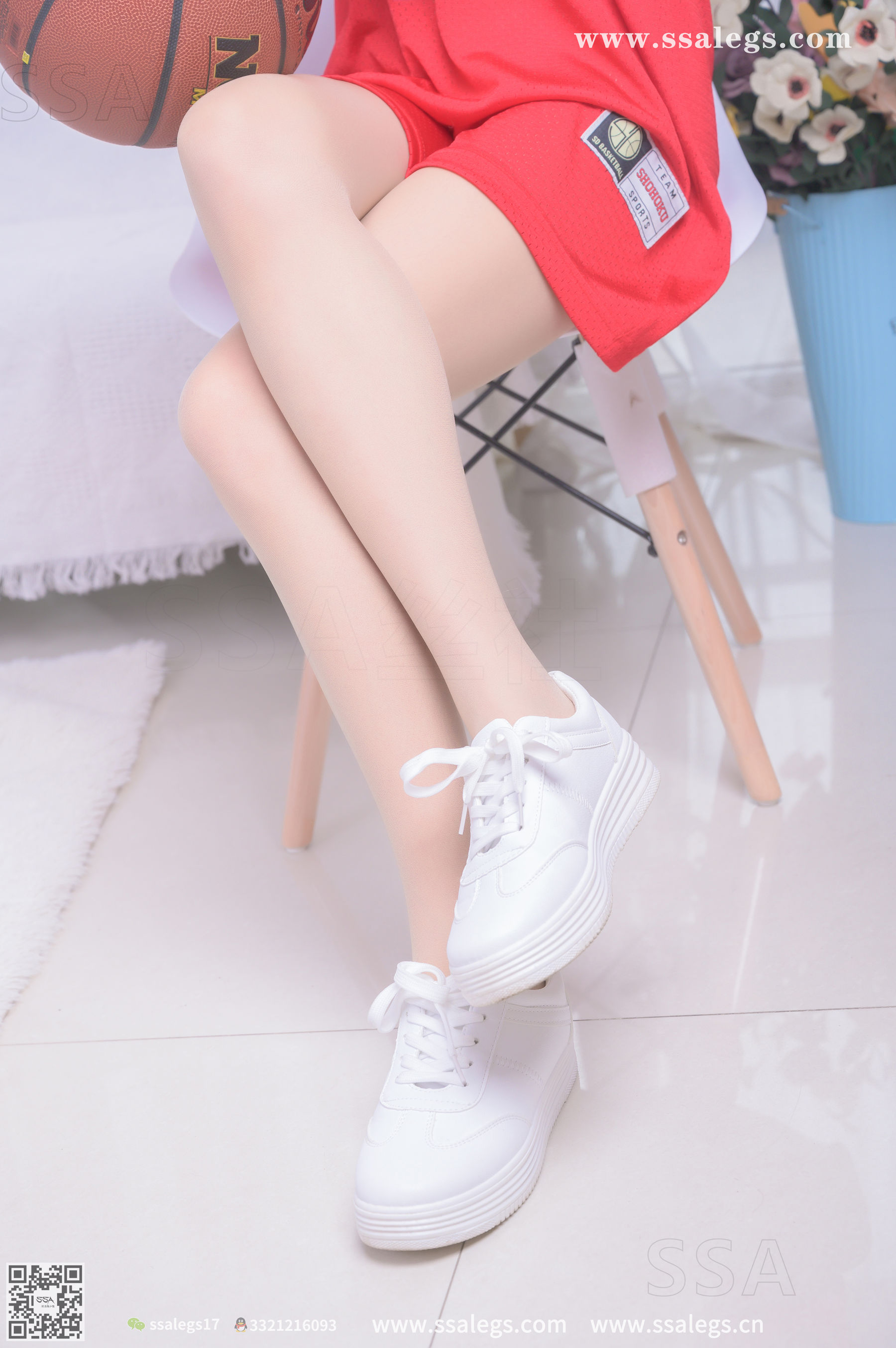 超清写真 No.324 素素 小姐姐放假在家陪你玩篮球(上)-图53