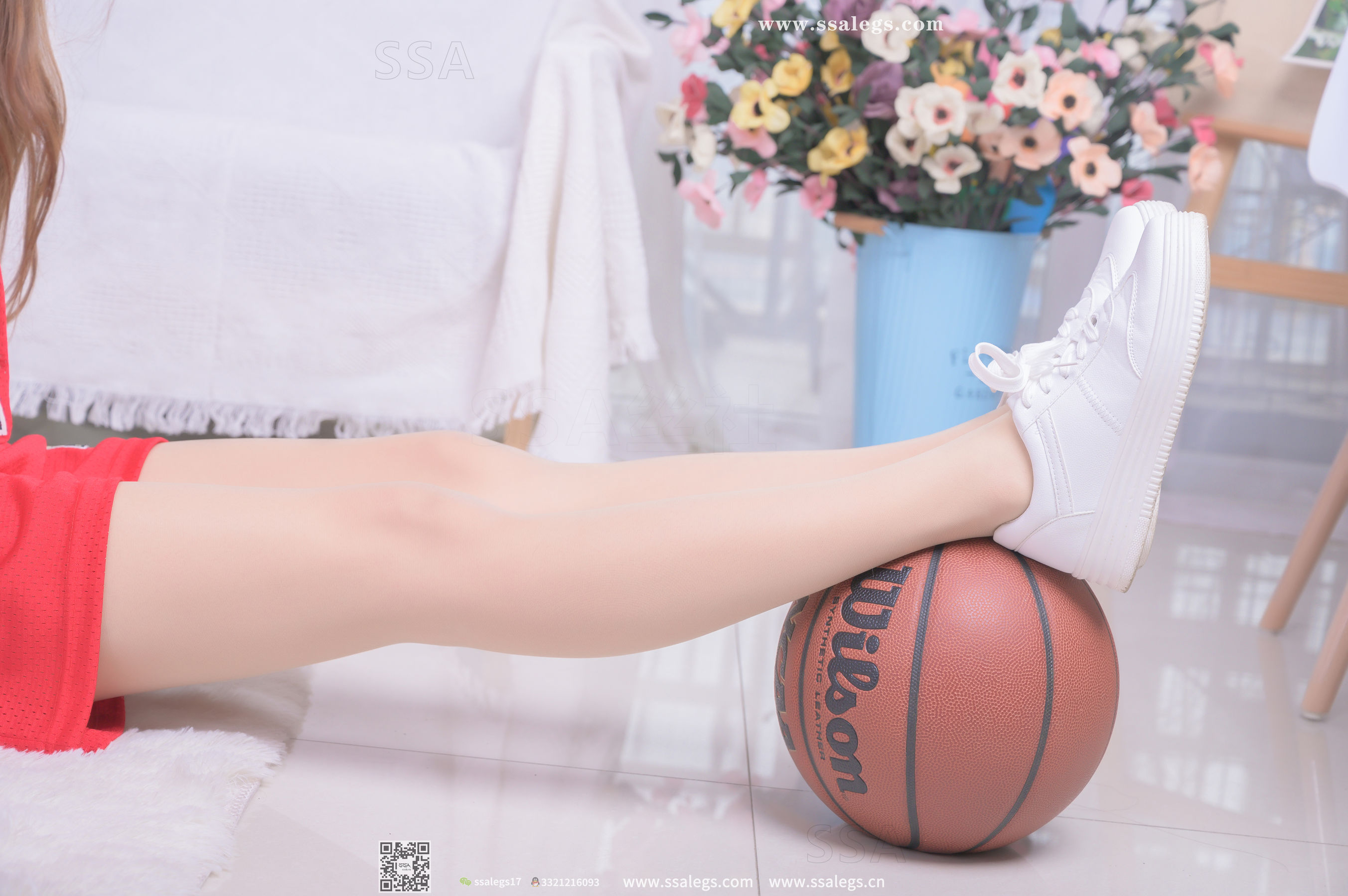 超清写真 No.324 素素 小姐姐放假在家陪你玩篮球(上)-图94