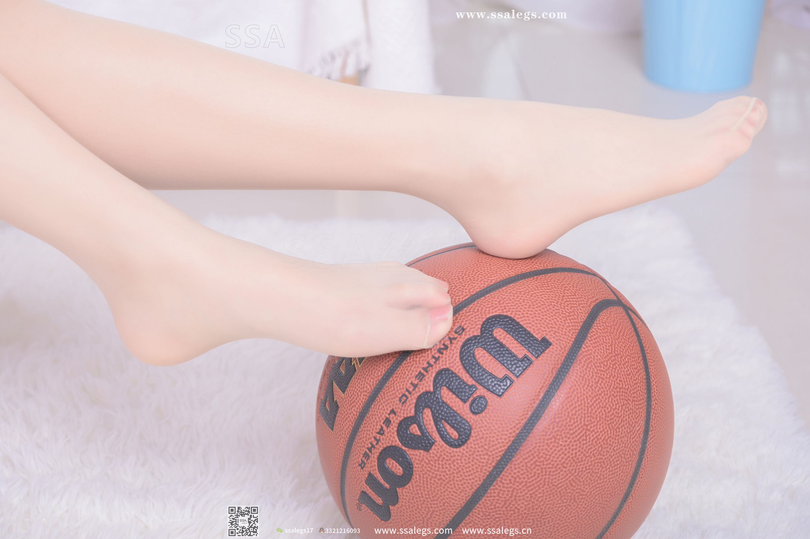 超清写真 No.325 素素 小姐姐放假在家穿丝袜陪你玩篮球(下)-图80