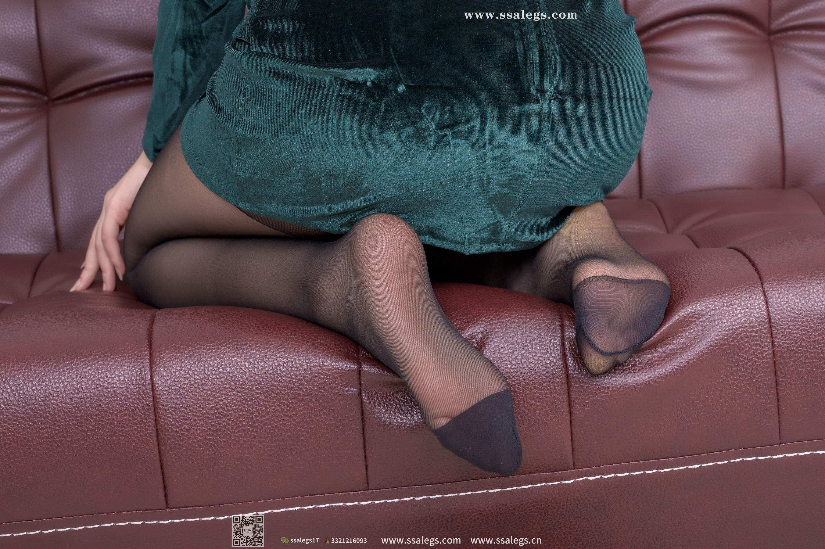 超清写真 No.343 蜜桃 复古的孔雀绿细节描写(下)-图124