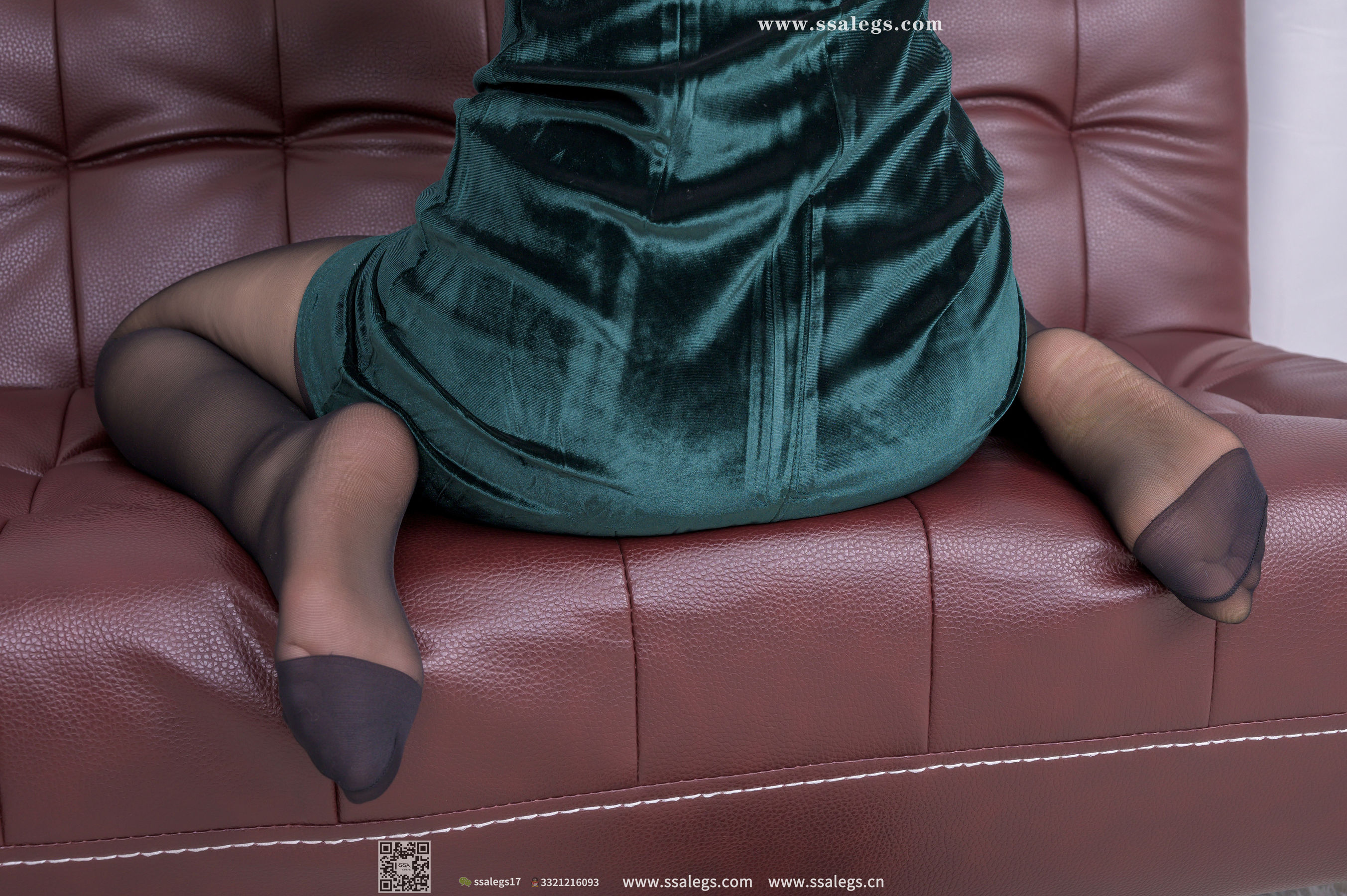 超清写真 No.343 蜜桃 复古的孔雀绿细节描写(下)-图128