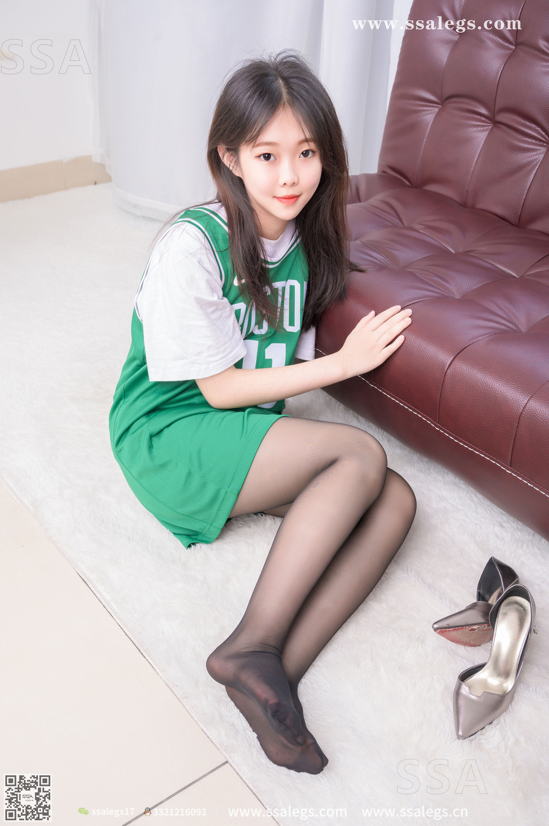 超清写真 No.347 点点 偷穿姐姐的高跟鞋和黑丝(下)-图27