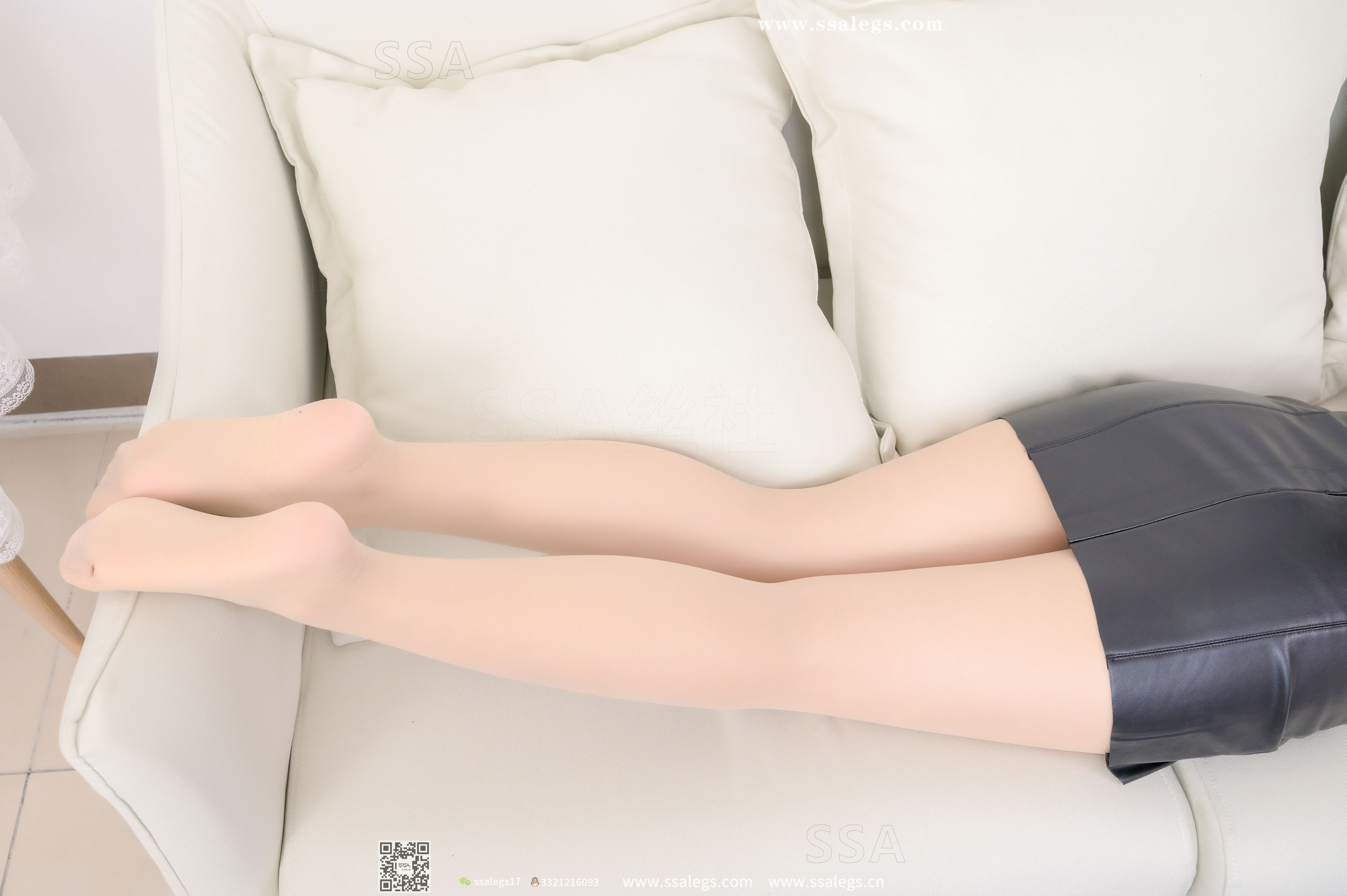 超清写真 No.350 小鹿 皮裙原来这么好穿-图100