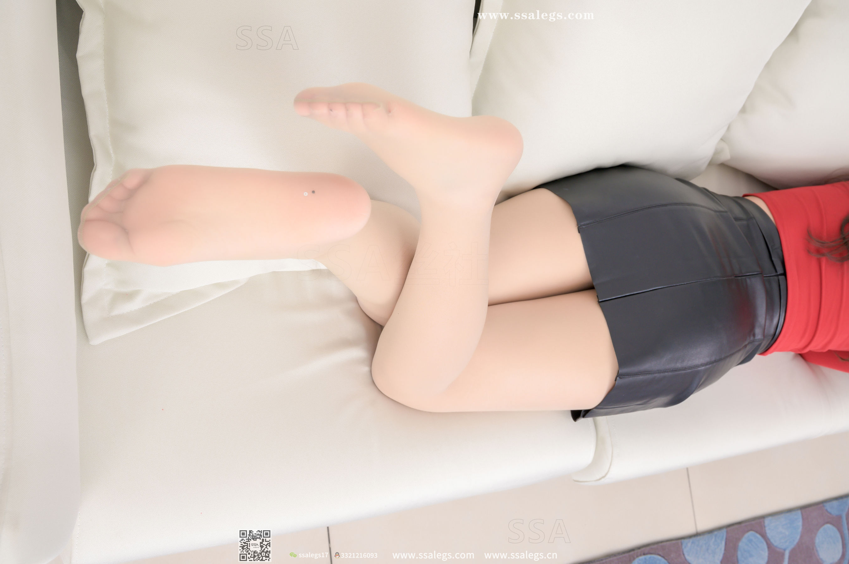 超清写真 No.350 小鹿 皮裙原来这么好穿-图103