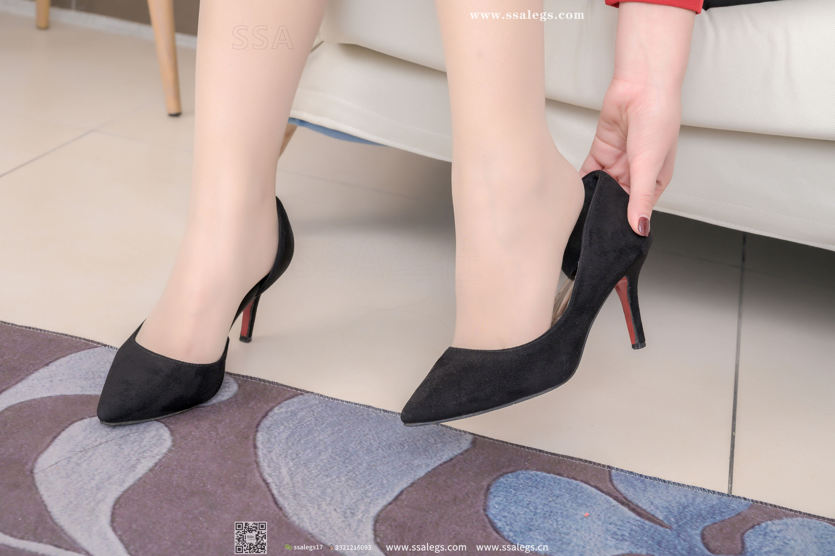 超清写真 No.350 小鹿 皮裙原来这么好穿-图28