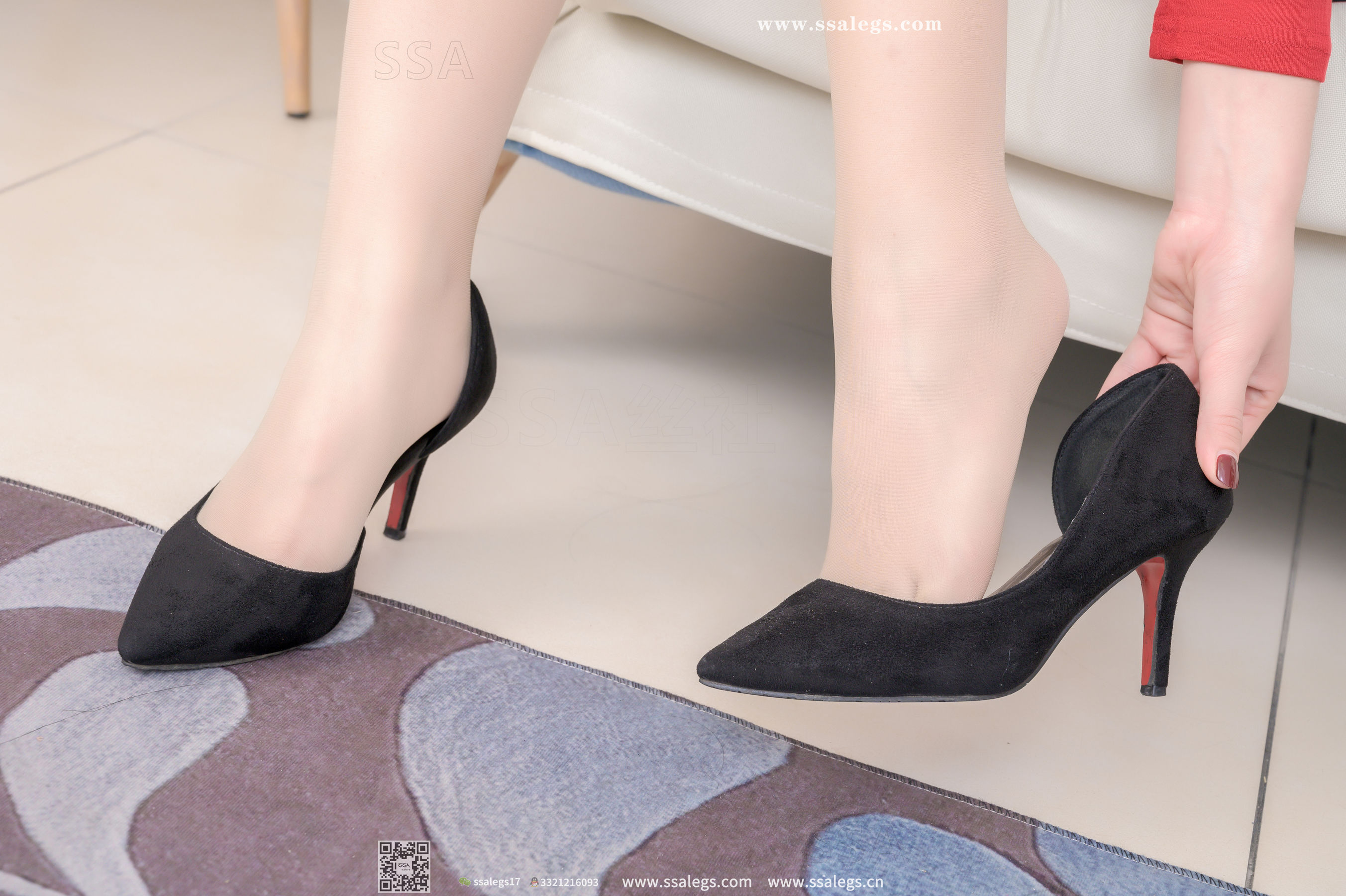 超清写真 No.350 小鹿 皮裙原来这么好穿-图29