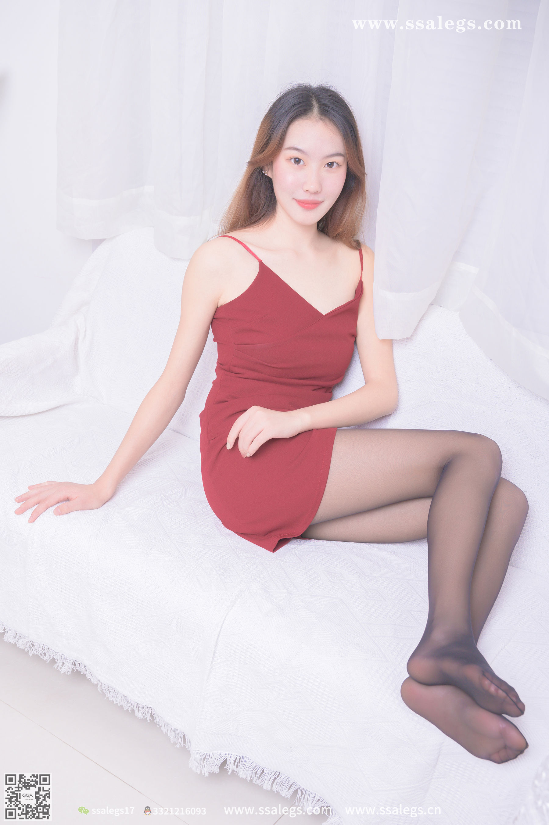超清写真 No.365 素素 蒨蒨红裙好女儿(下)-图37