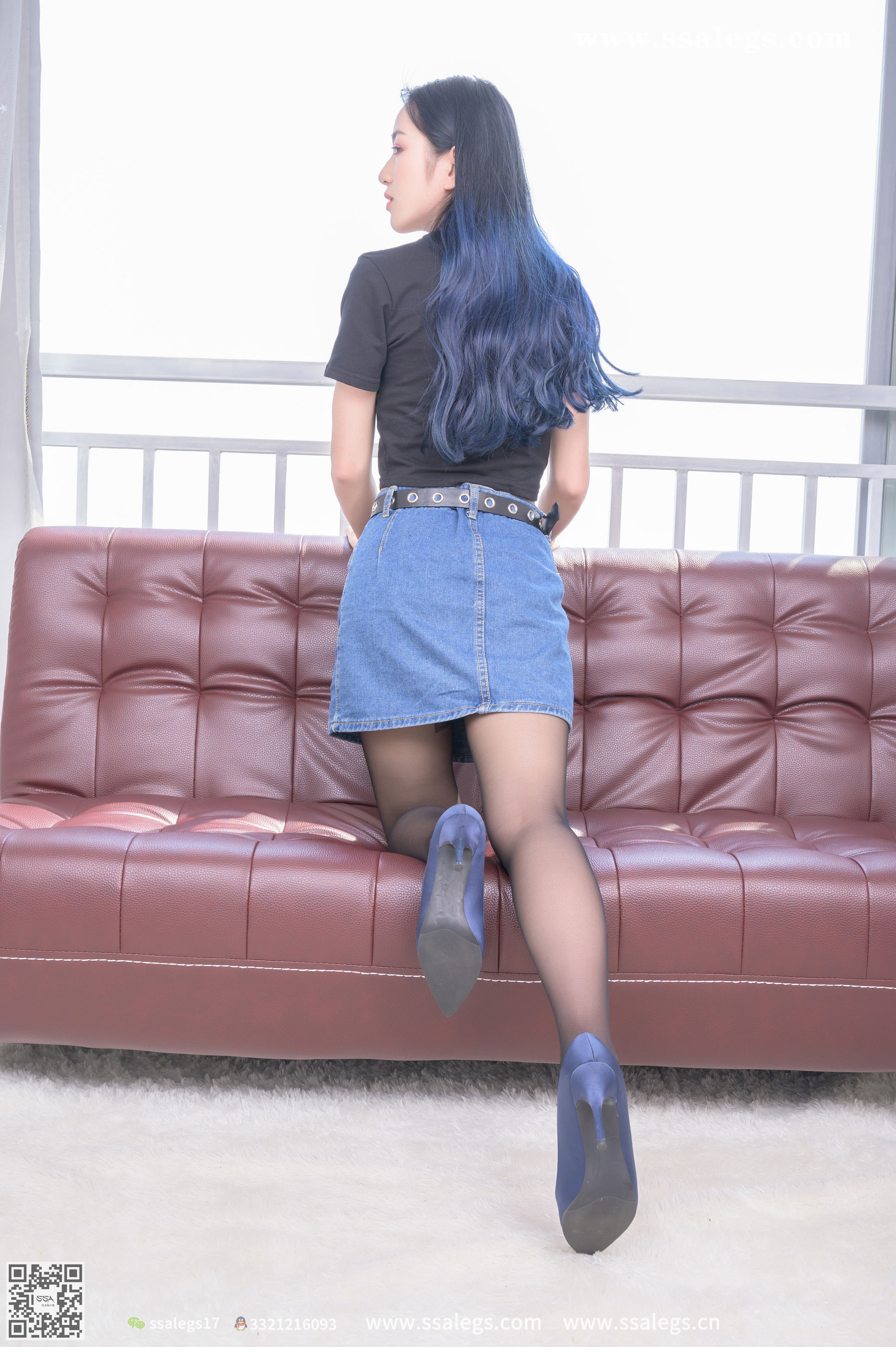 超清写真 No.366 茵茵 阳光下的真实黑丝(上)-图96