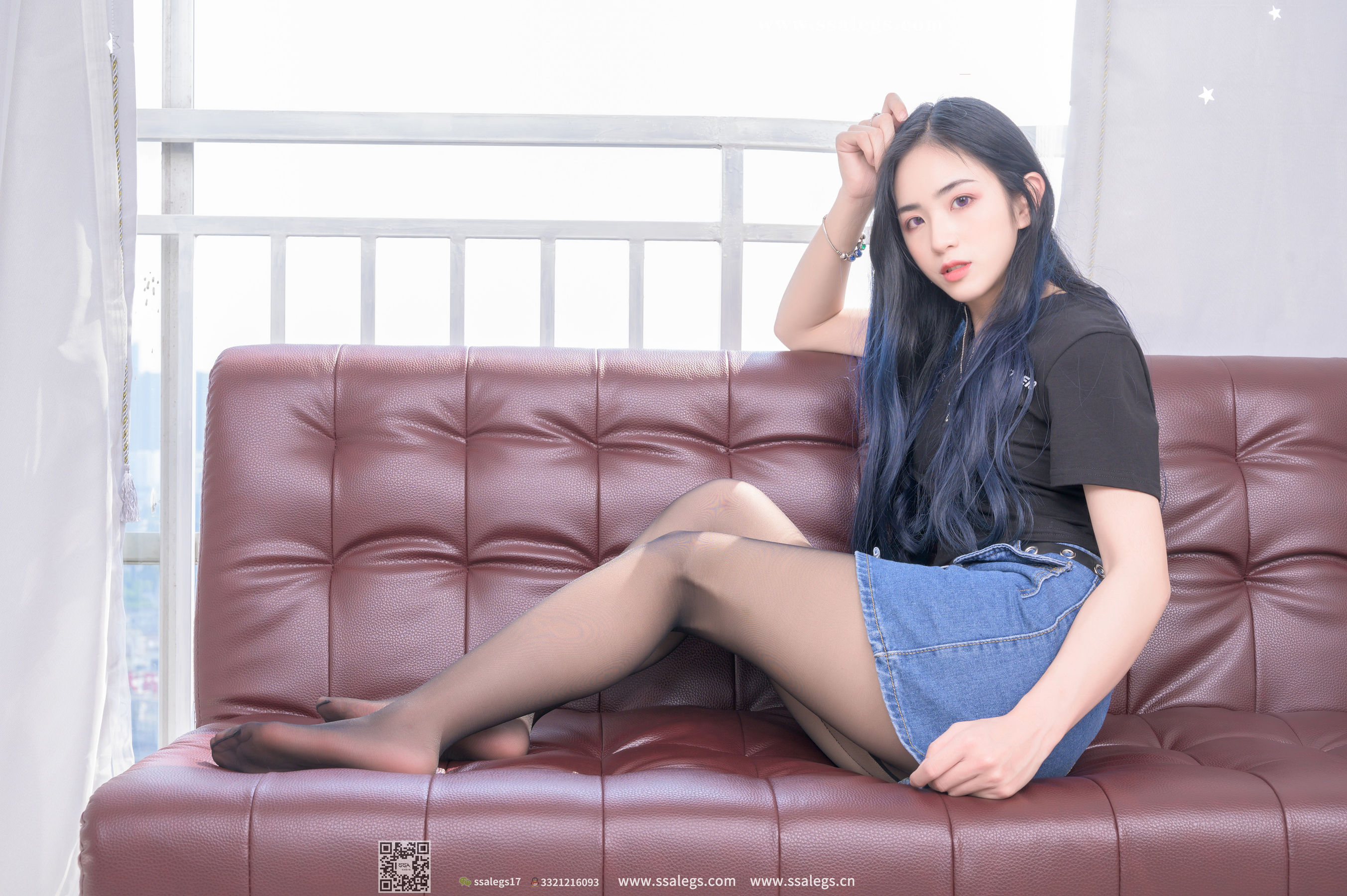 超清写真 No.367 茵茵 阳光下的真实黑丝(下)-图9